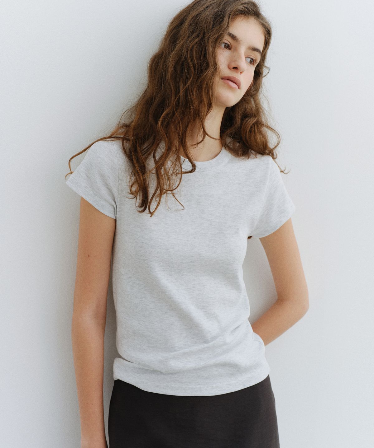 유라고(URAGO) [2PACK] Essential half t-shirt