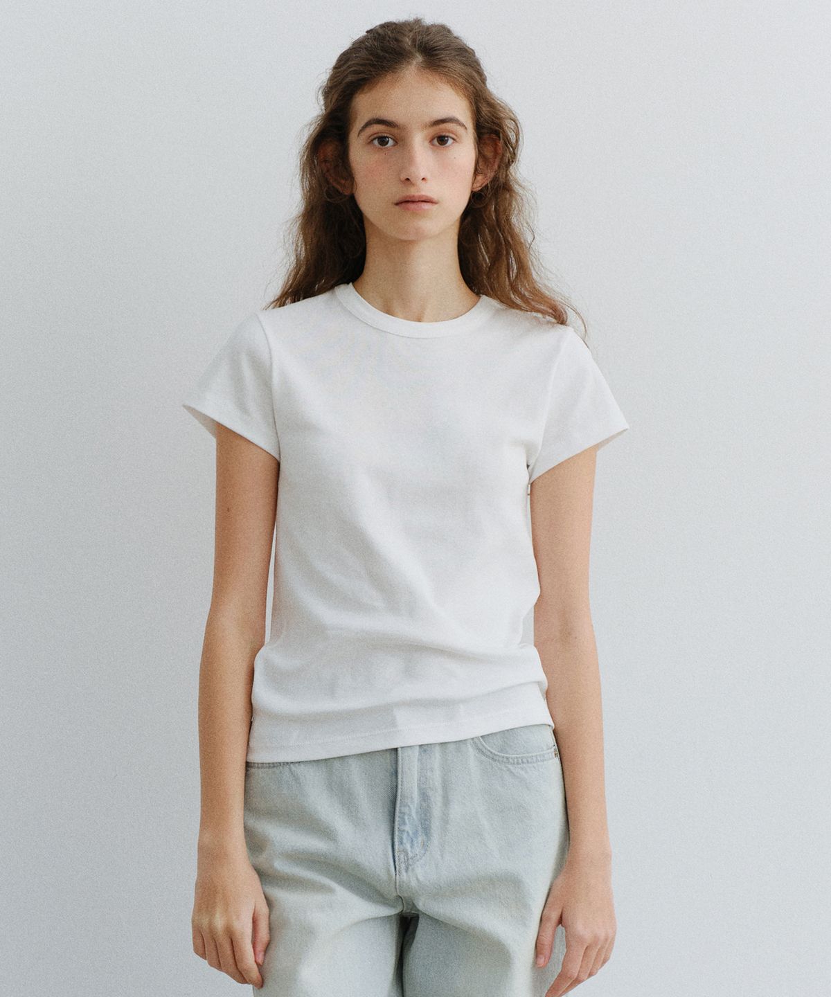 유라고(URAGO) [2PACK] Essential half t-shirt