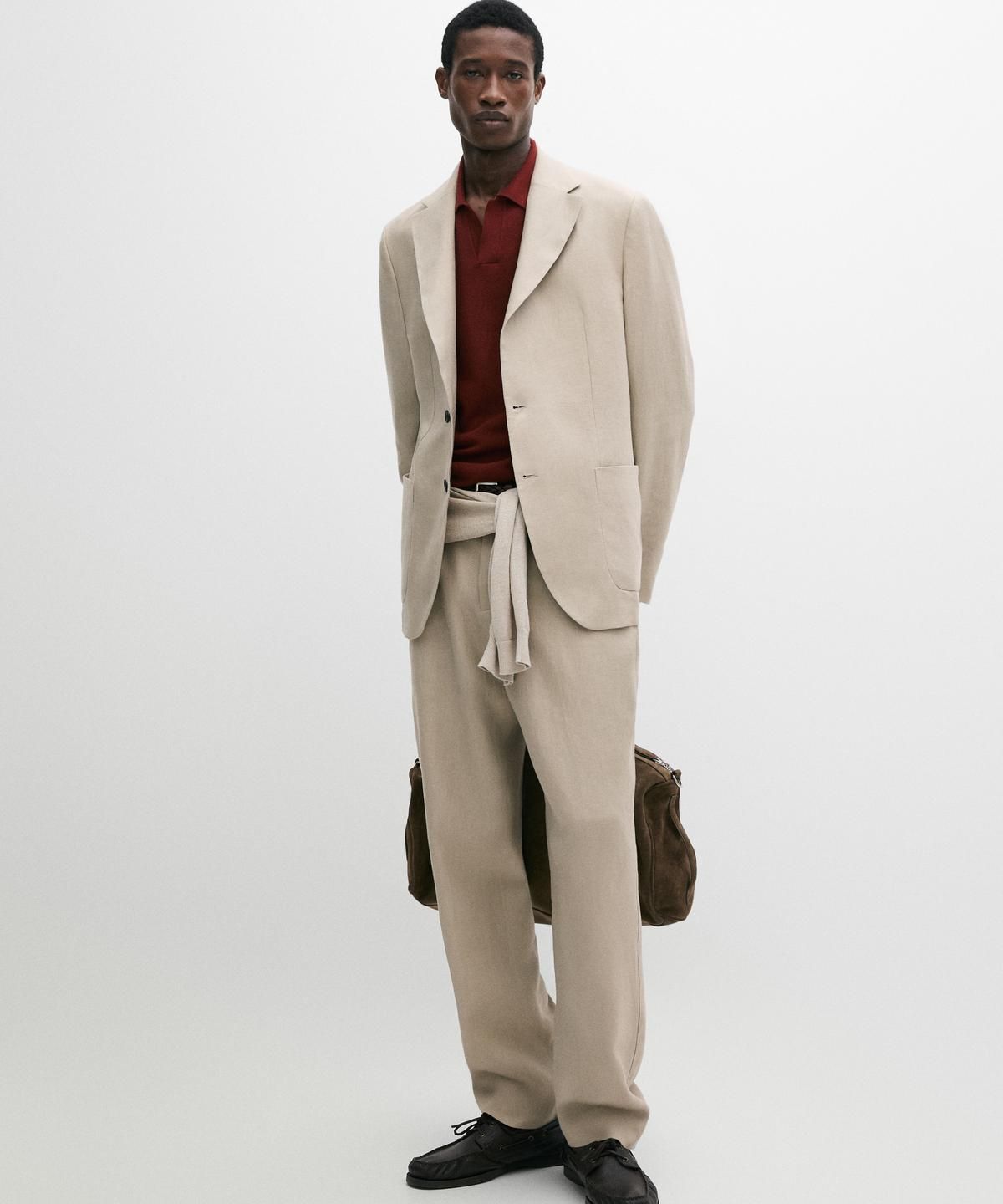 마시모두띠(MASSIMO DUTTI) 린넨 수트 블레이저