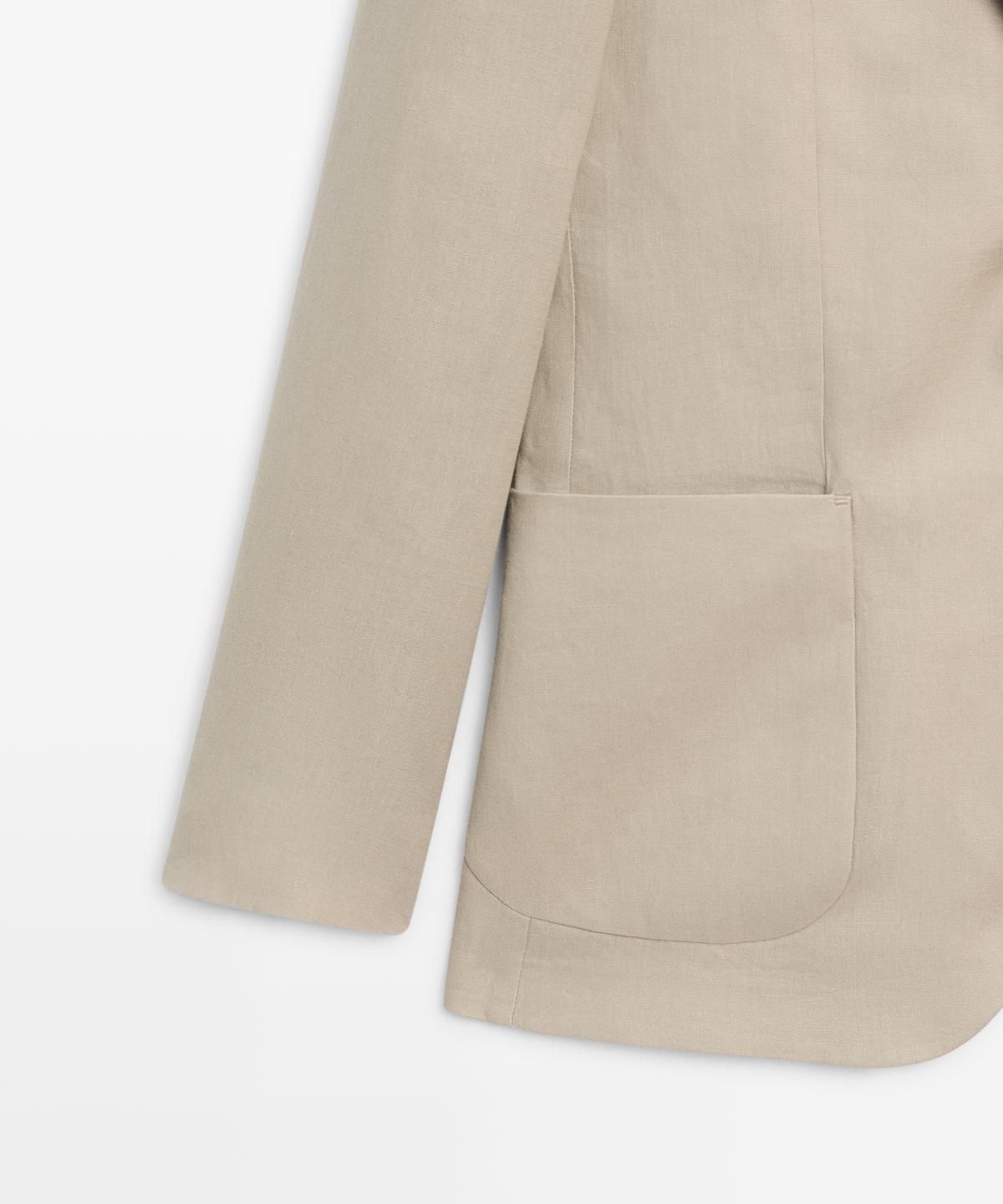 마시모두띠(MASSIMO DUTTI) 린넨 수트 블레이저