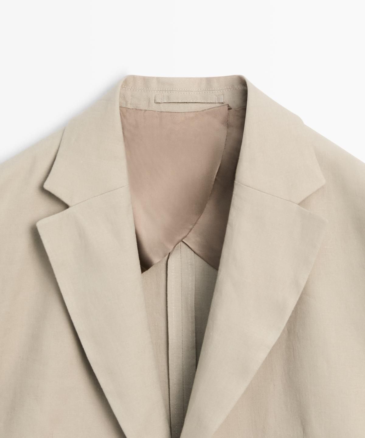 마시모두띠(MASSIMO DUTTI) 린넨 수트 블레이저