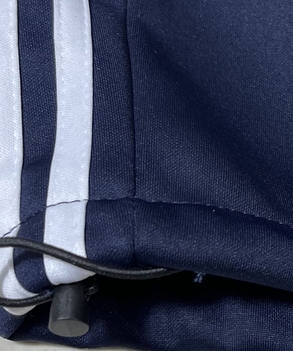 스케이터락(SK8ER ROCK) Side Stripe Wide Track Pants ((Navy))