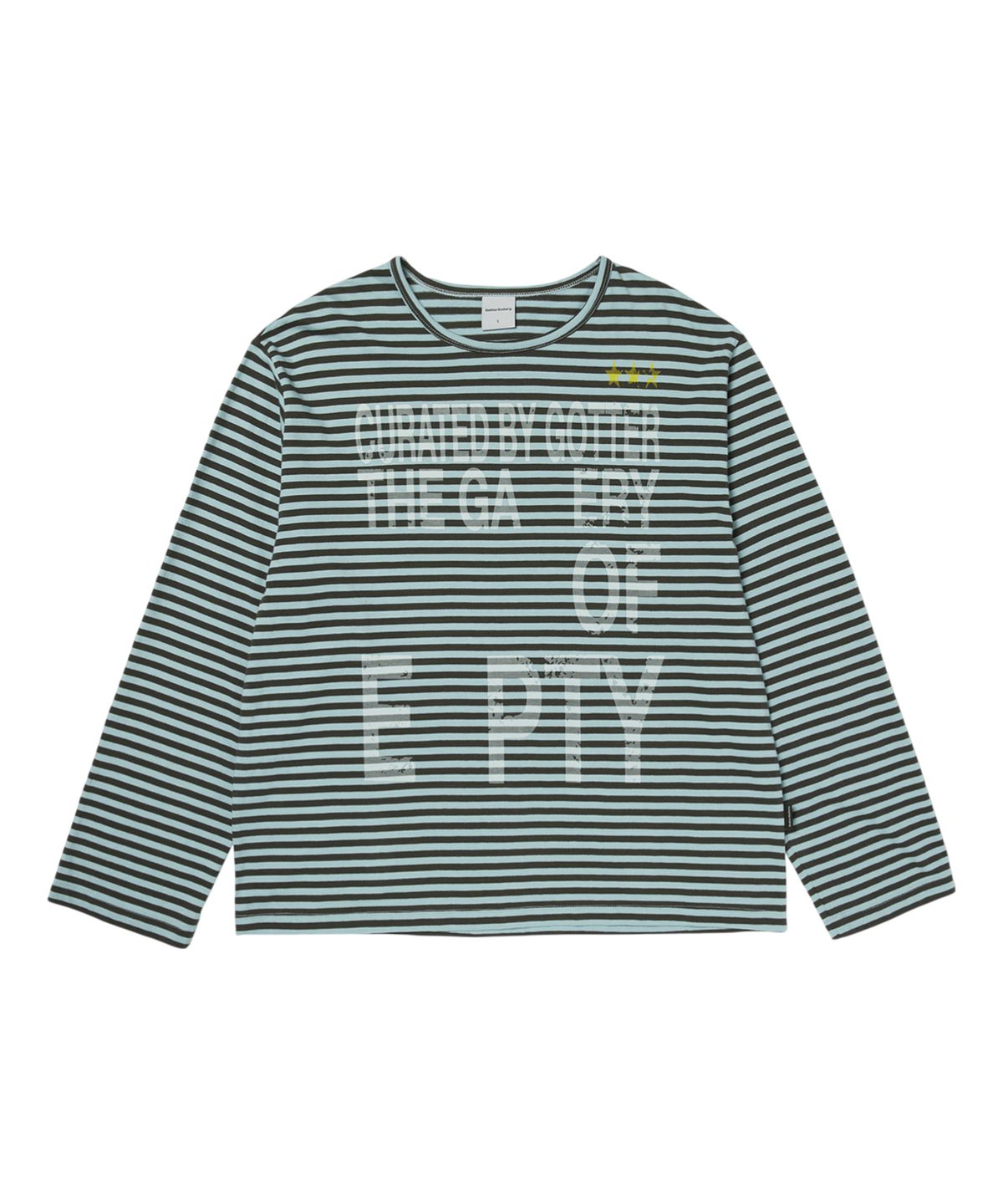 가터갤러리(GOTTER GALLERY) EMPTY LLM STRIPE LONG SLEEVE_SKY BLUE