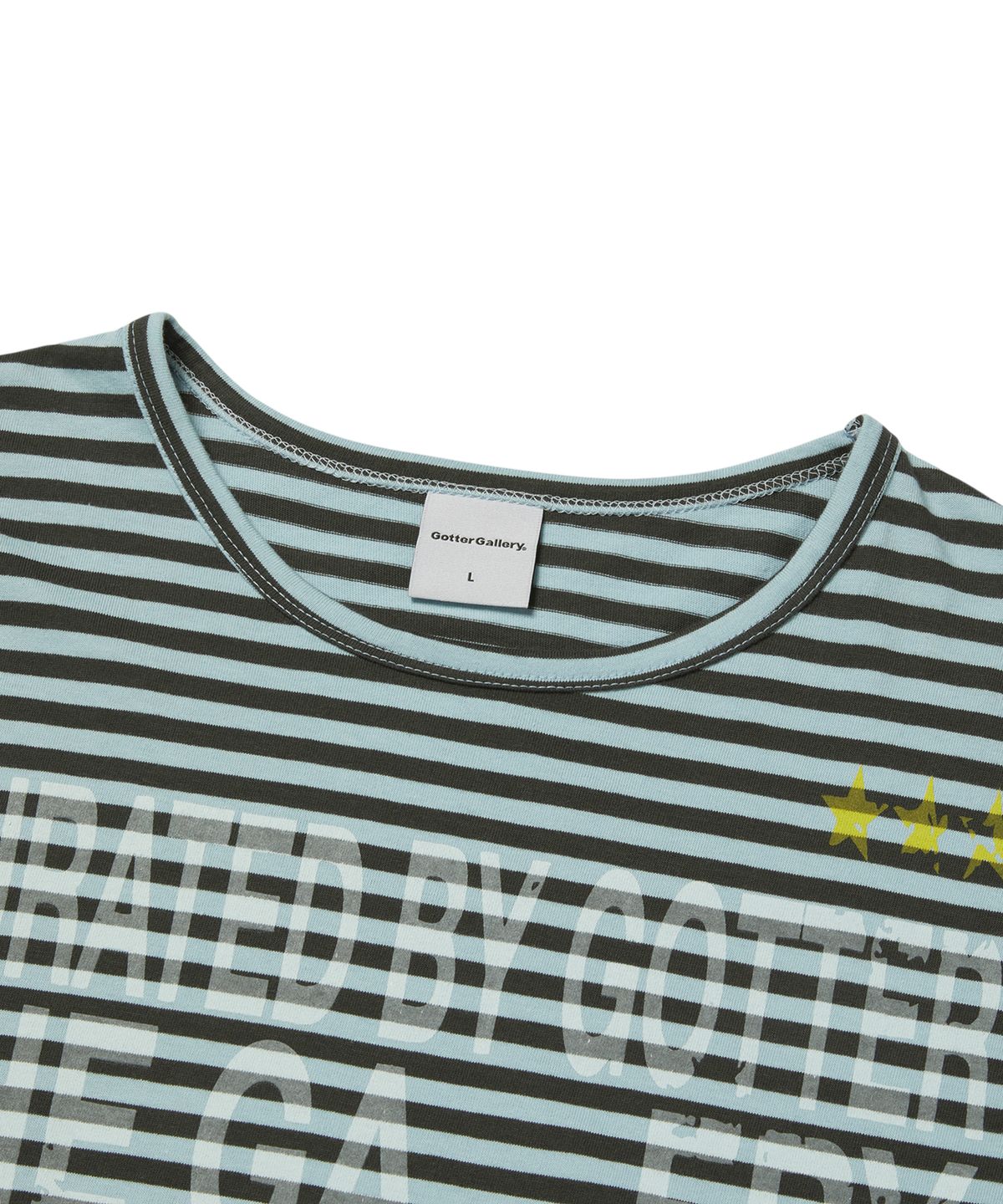 가터갤러리(GOTTER GALLERY) EMPTY LLM STRIPE LONG SLEEVE_SKY BLUE