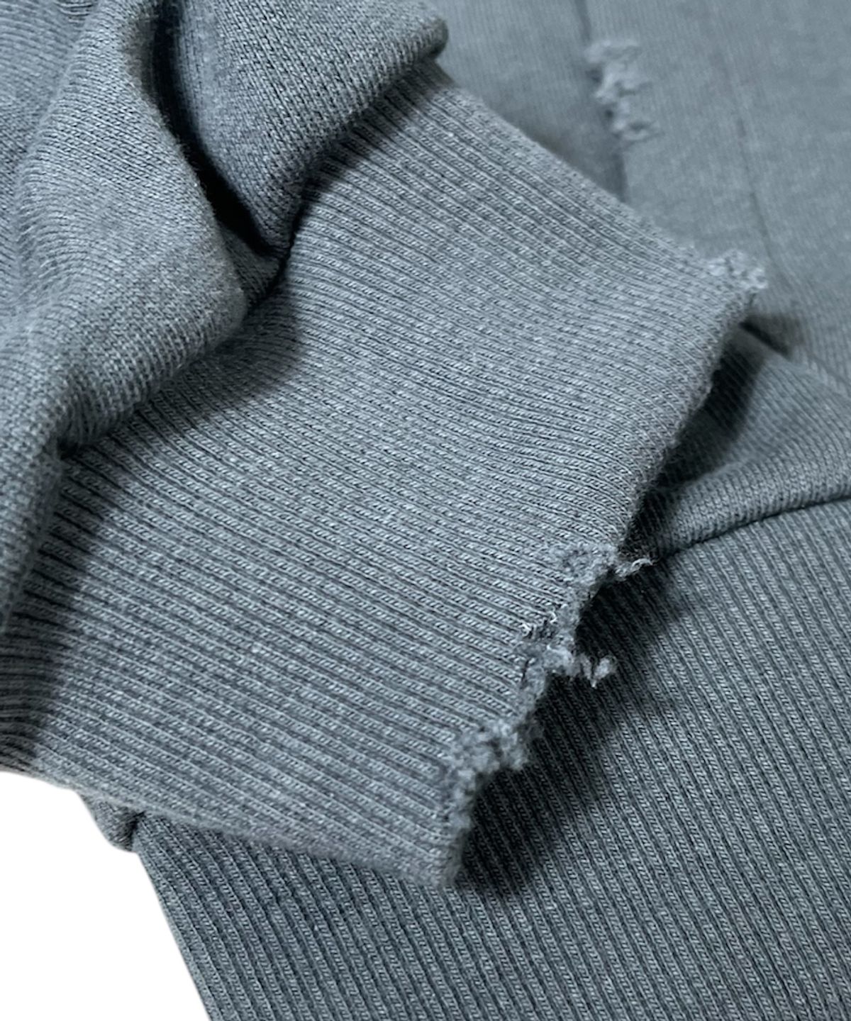 스케이터락(SK8ER ROCK) Camouflage 88 Damage Sweat Hood Zip-up ((Dark gray))