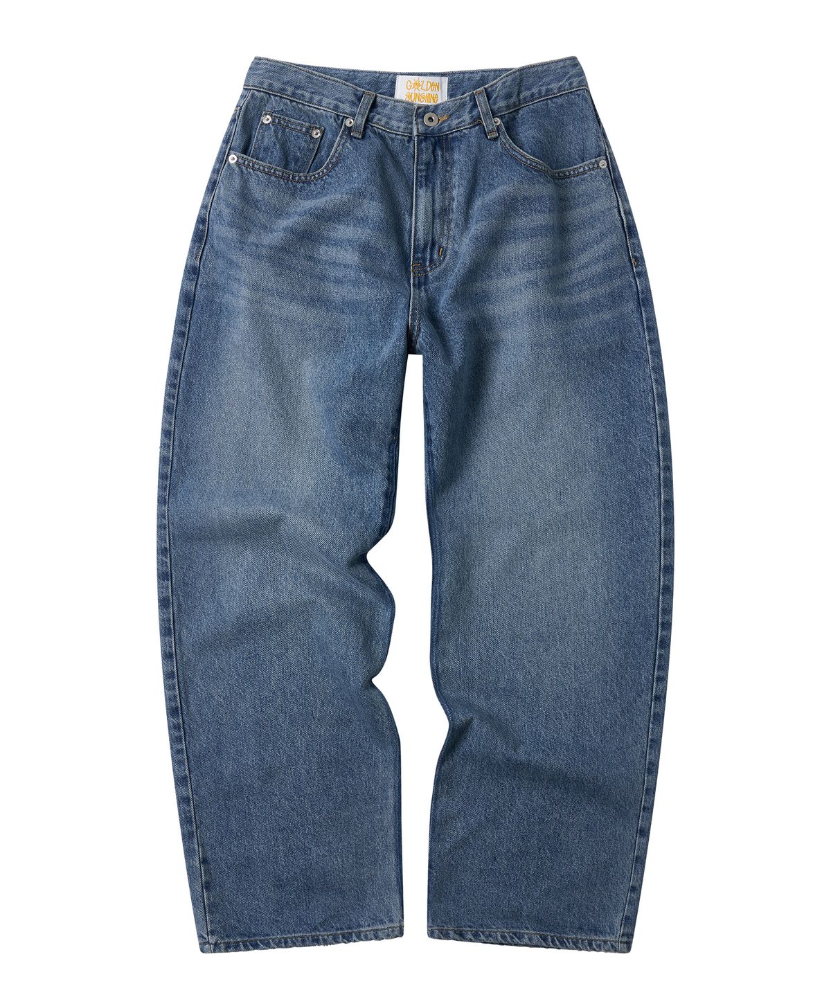 골든선샤인(GOLDEN SUNSHINE) 90 LOOSE STRAIGHT DENIM PANTS_CLASSIC BRIGHT