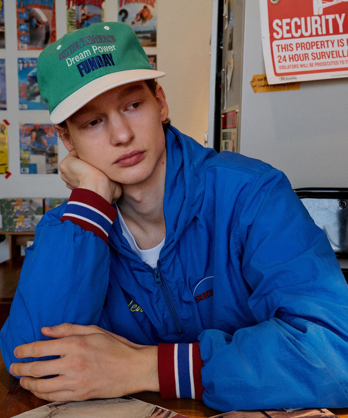 골든선샤인(GOLDEN SUNSHINE) FUNDAY 5-PANEL CAP_GREEN SNOW