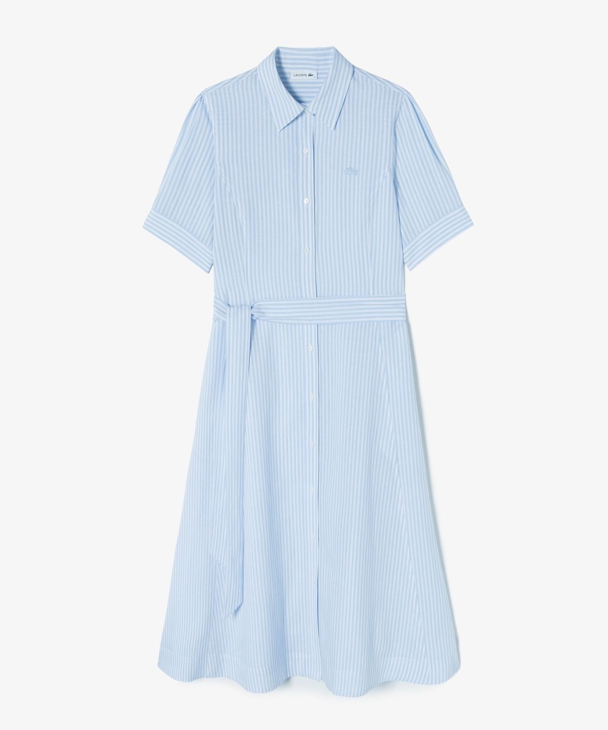 라코스테(LACOSTE) 여성 린넨 셔츠 드레스 EF319E-56G HBP