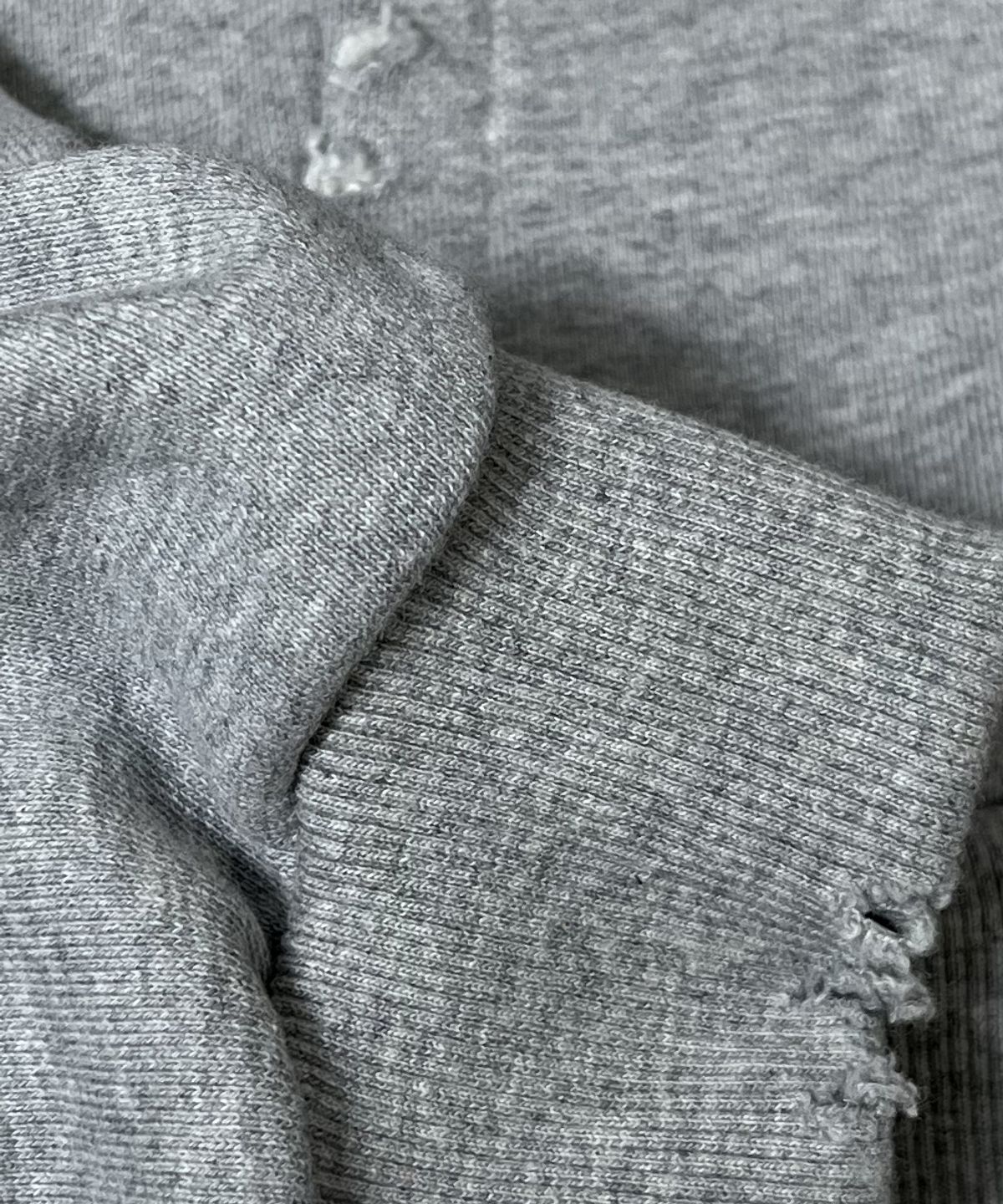스케이터락(SK8ER ROCK) Camouflage 88 Damage Sweat Hood Zip-up ((Melange gray))