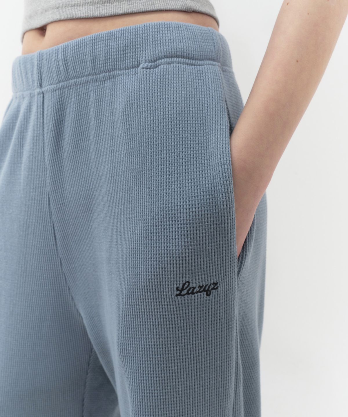 레이지지(LAZYZ) 베이크드 와플 라운지 스트링팬츠 (5색상)