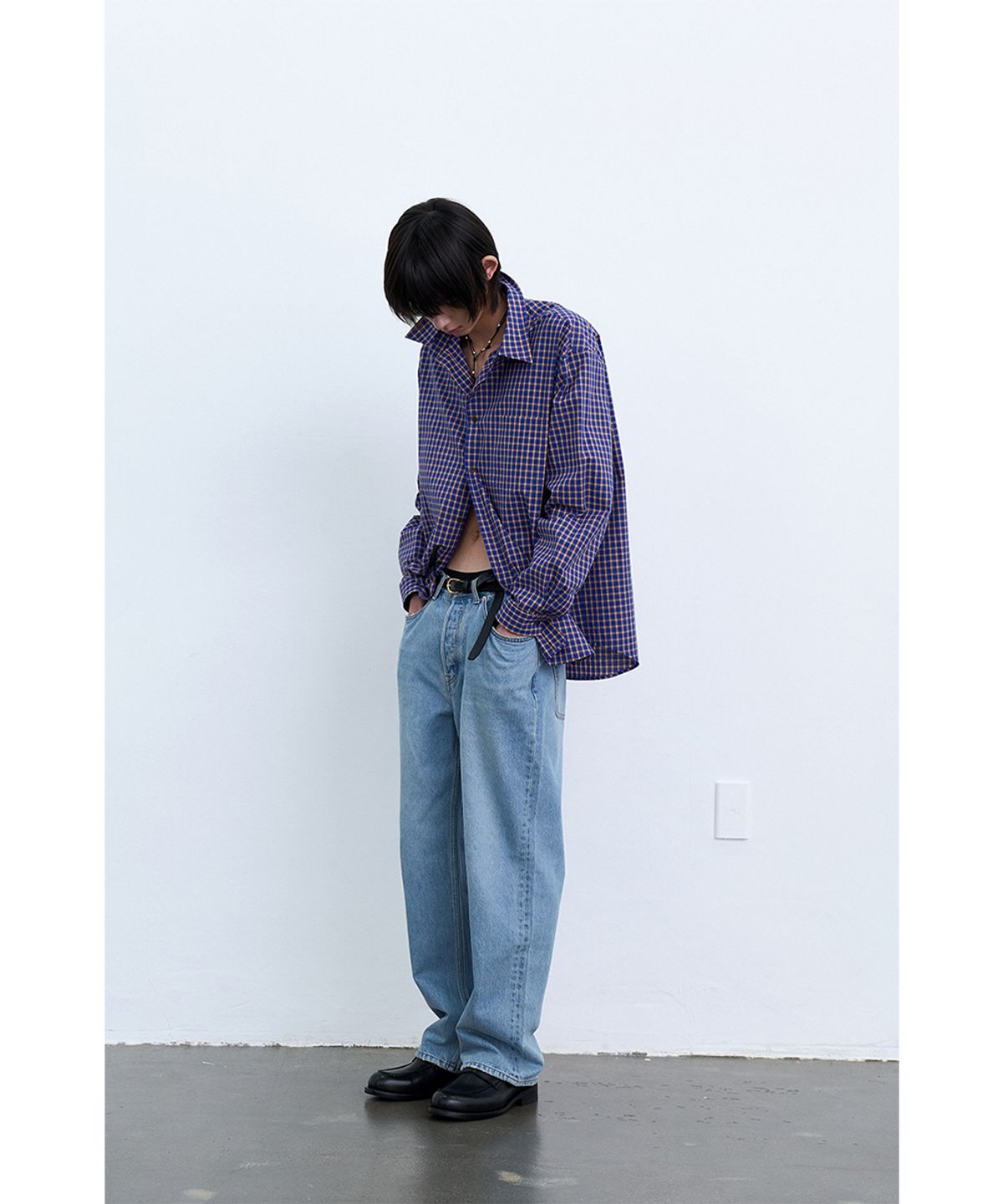 유체 프레타 포르테(YOUCHE PRET A PORTER) SQ STANDARD STRAIGHT DENIM Pure Blue