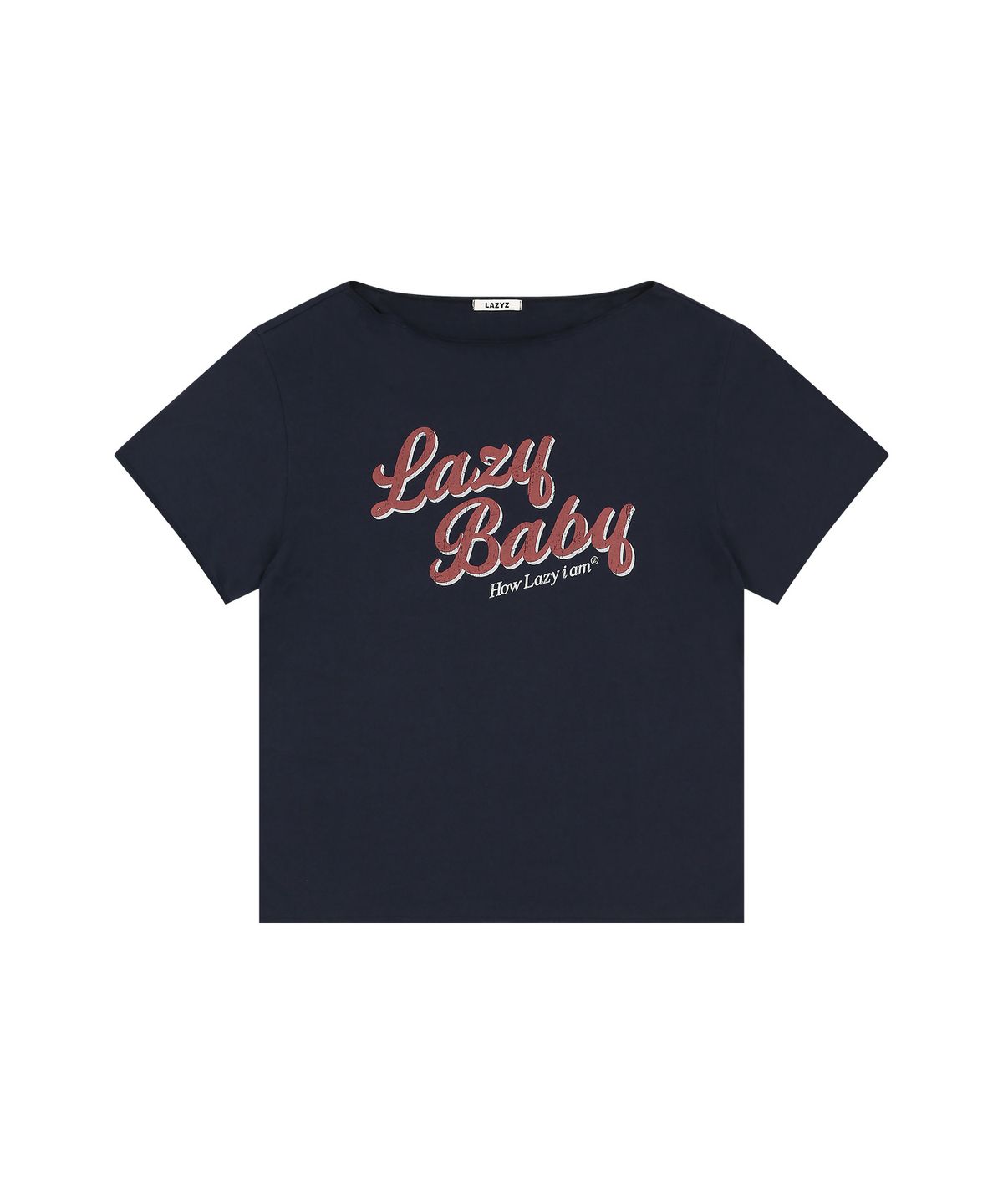 레이지지(LAZYZ) 하우 레이지 오프숄더 티셔츠 (4색상)
