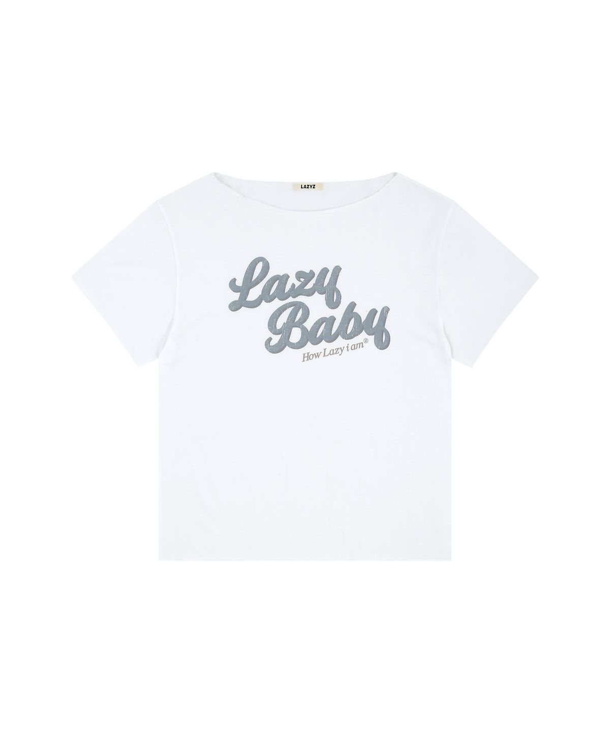 레이지지(LAZYZ) 하우 레이지 오프숄더 티셔츠 (4색상)