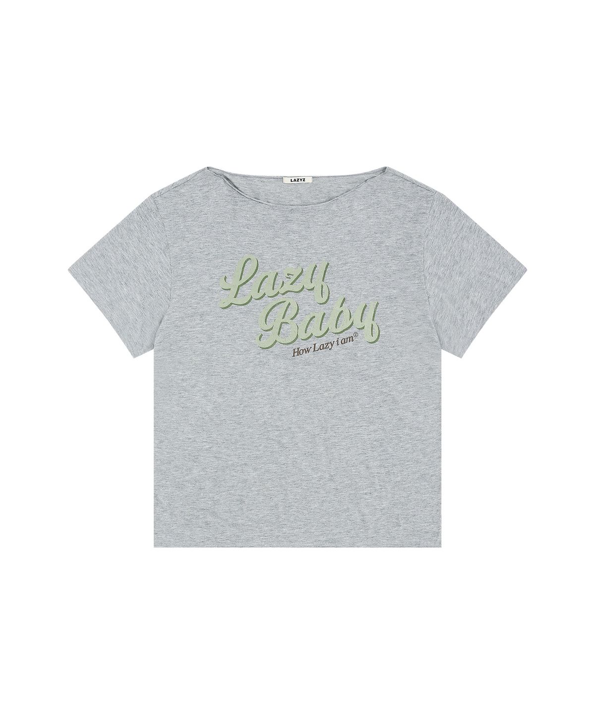 레이지지(LAZYZ) 하우 레이지 오프숄더 티셔츠 (4색상)