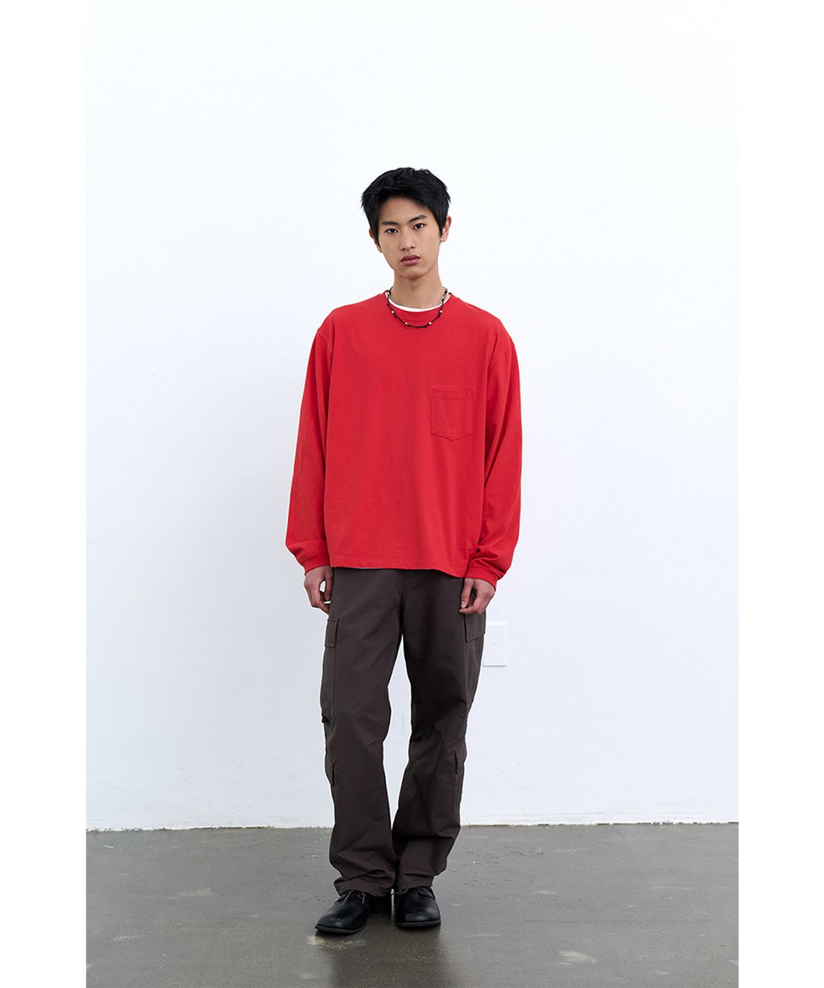 유체 프레타 포르테(YOUCHE PRET A PORTER) SQ FIELD CARGO TROUSERS Dark Brown