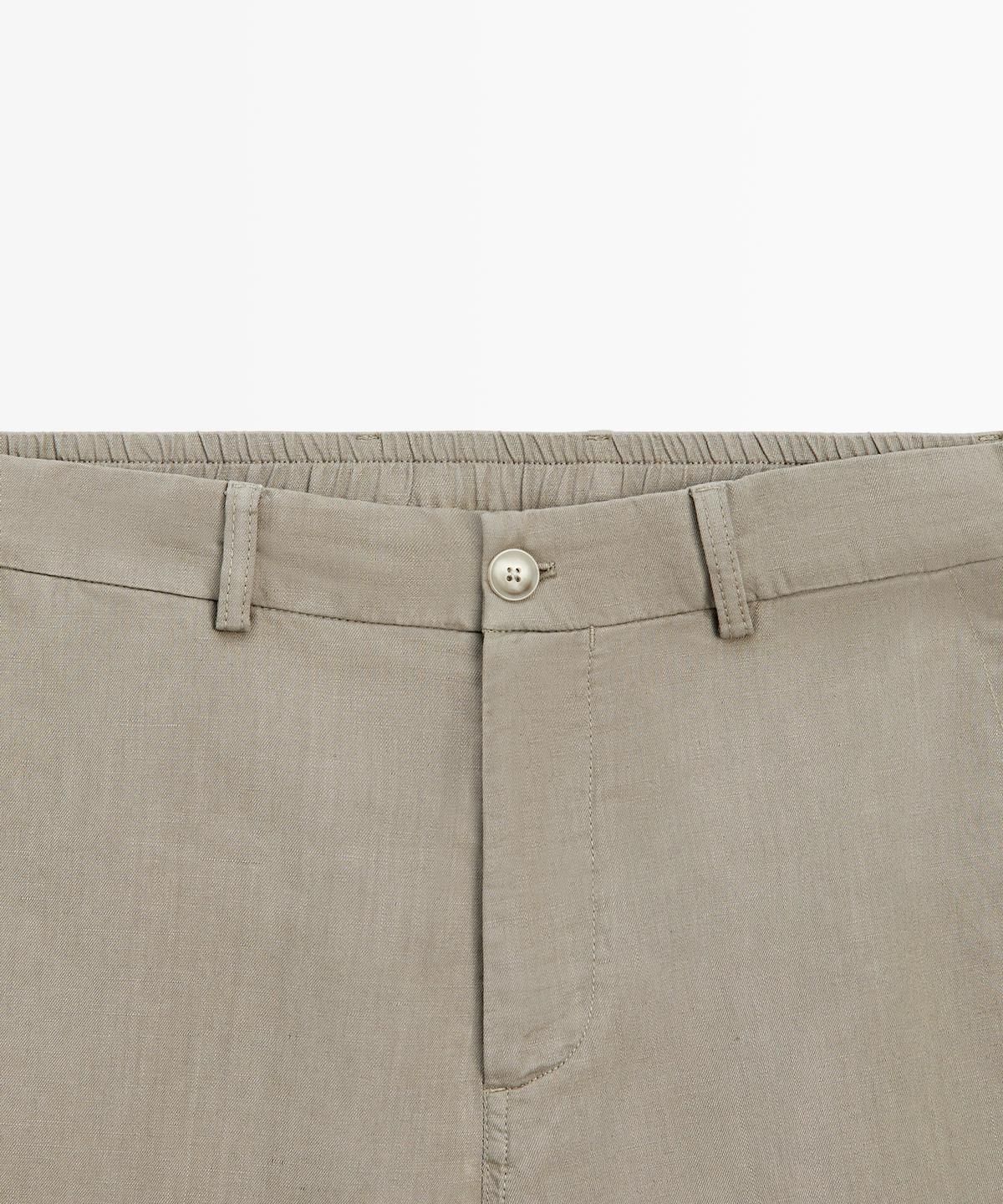 마시모두띠(MASSIMO DUTTI) 린넨 버뮤다 팬츠