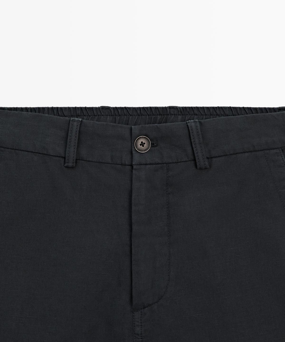 마시모두띠(MASSIMO DUTTI) 린넨 버뮤다 팬츠