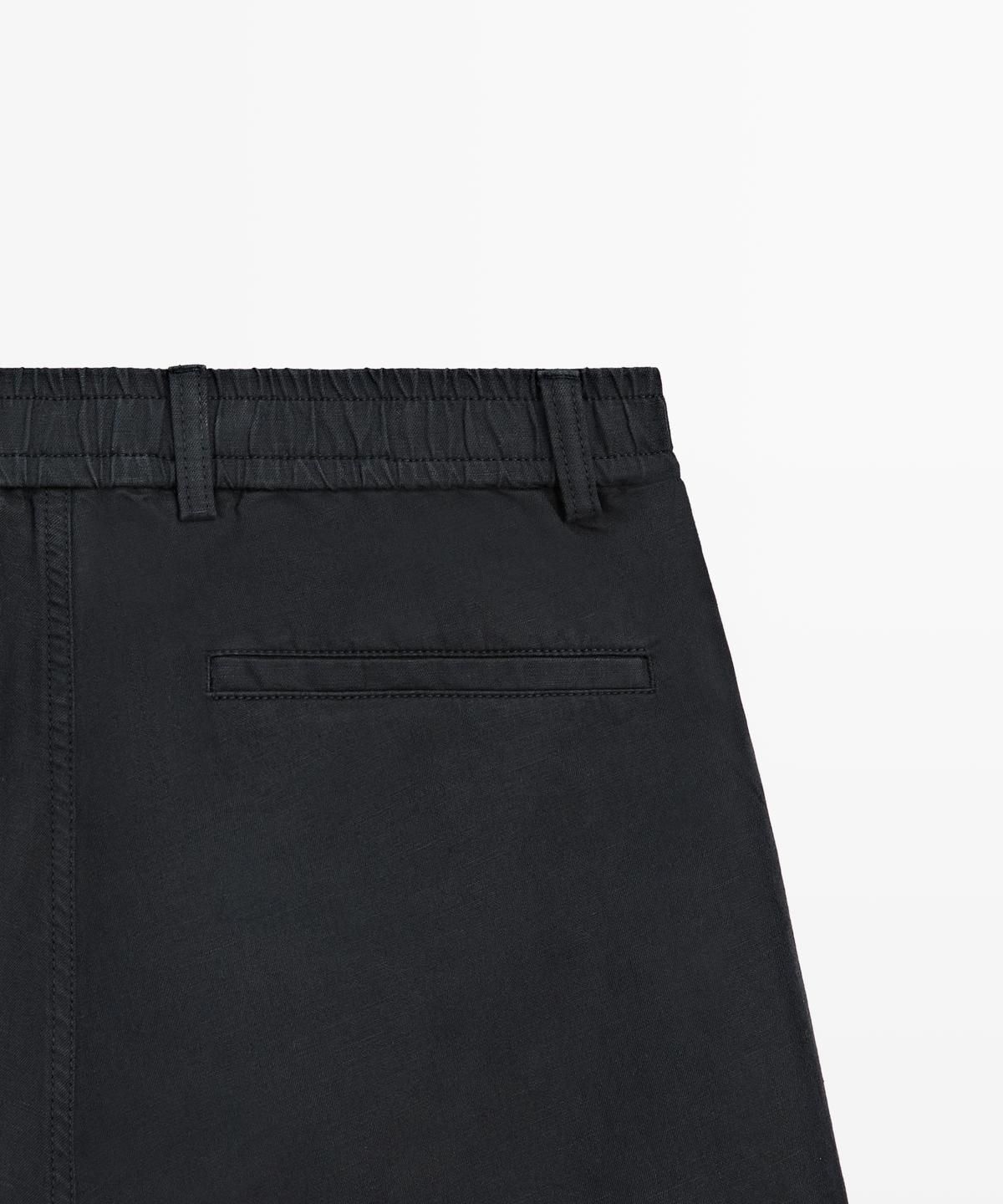 마시모두띠(MASSIMO DUTTI) 린넨 버뮤다 팬츠