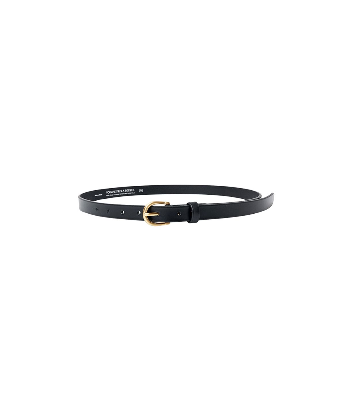 유체 프레타 포르테(YOUCHE PRET A PORTER) SQ NARROW BELT Black