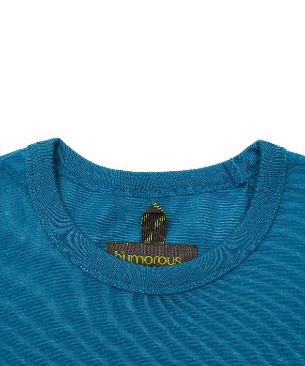 휴머러스 어카운트(HUMOROUS ACCOUNT) IWI H/S TEE / TEAL BLUE