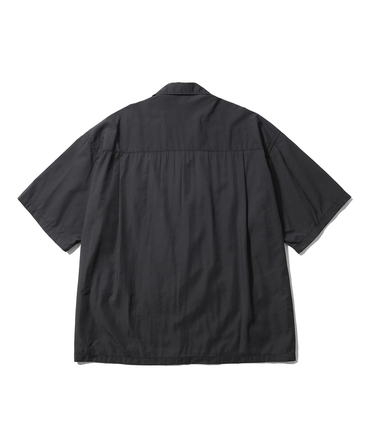 휴머러스 어카운트(HUMOROUS ACCOUNT) GUAYABERA HALF SHIRT / CHARCOAL