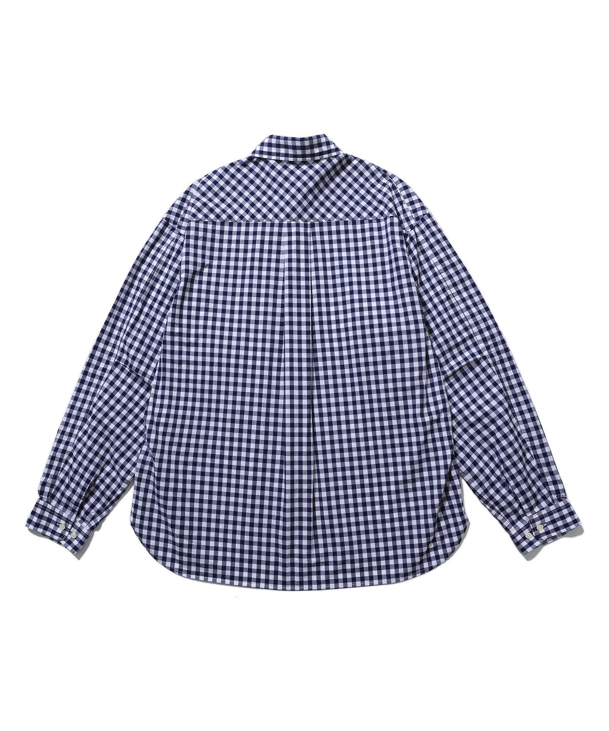 휴머러스 어카운트(HUMOROUS ACCOUNT) REST SHIRT / NAVY GINGHAM