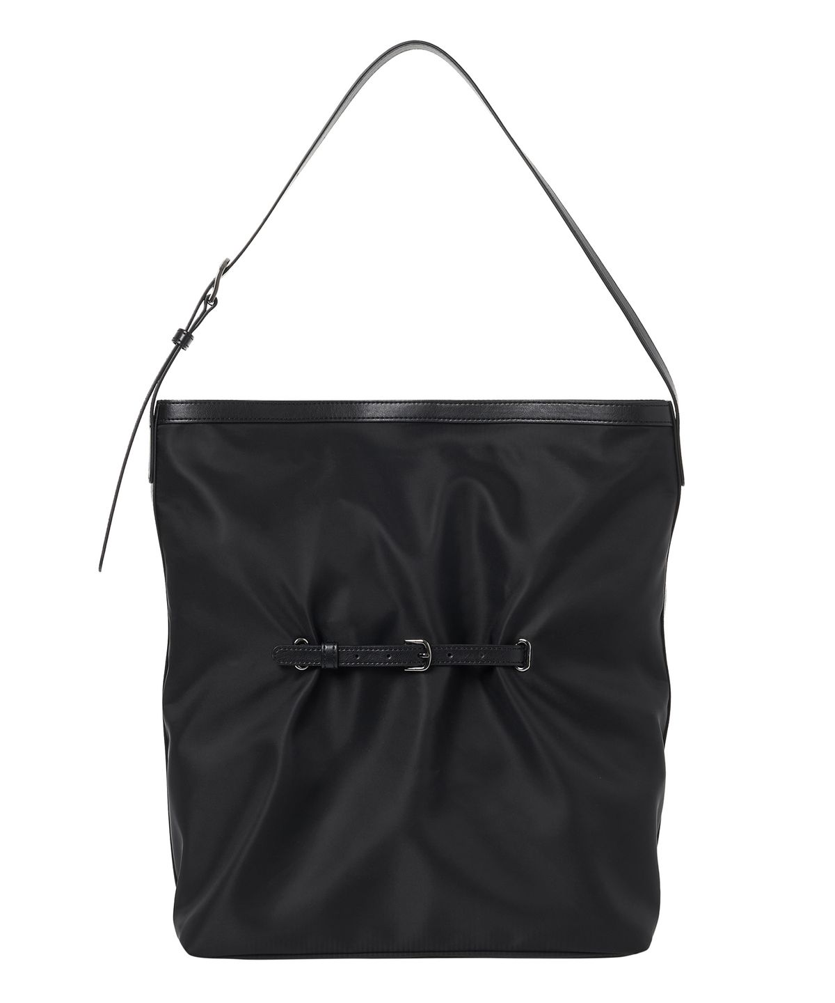 뉴루키(NEW LOOKY) Strap point bucket bag _Black