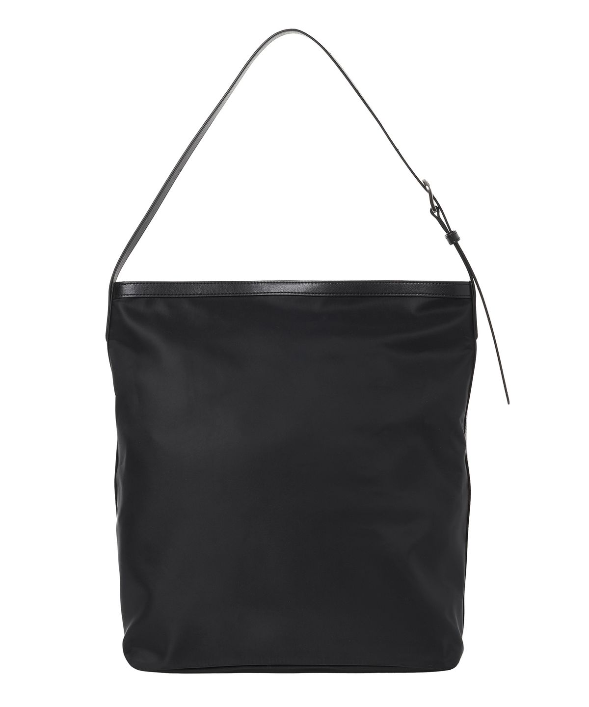 뉴루키(NEW LOOKY) Strap point bucket bag _Black
