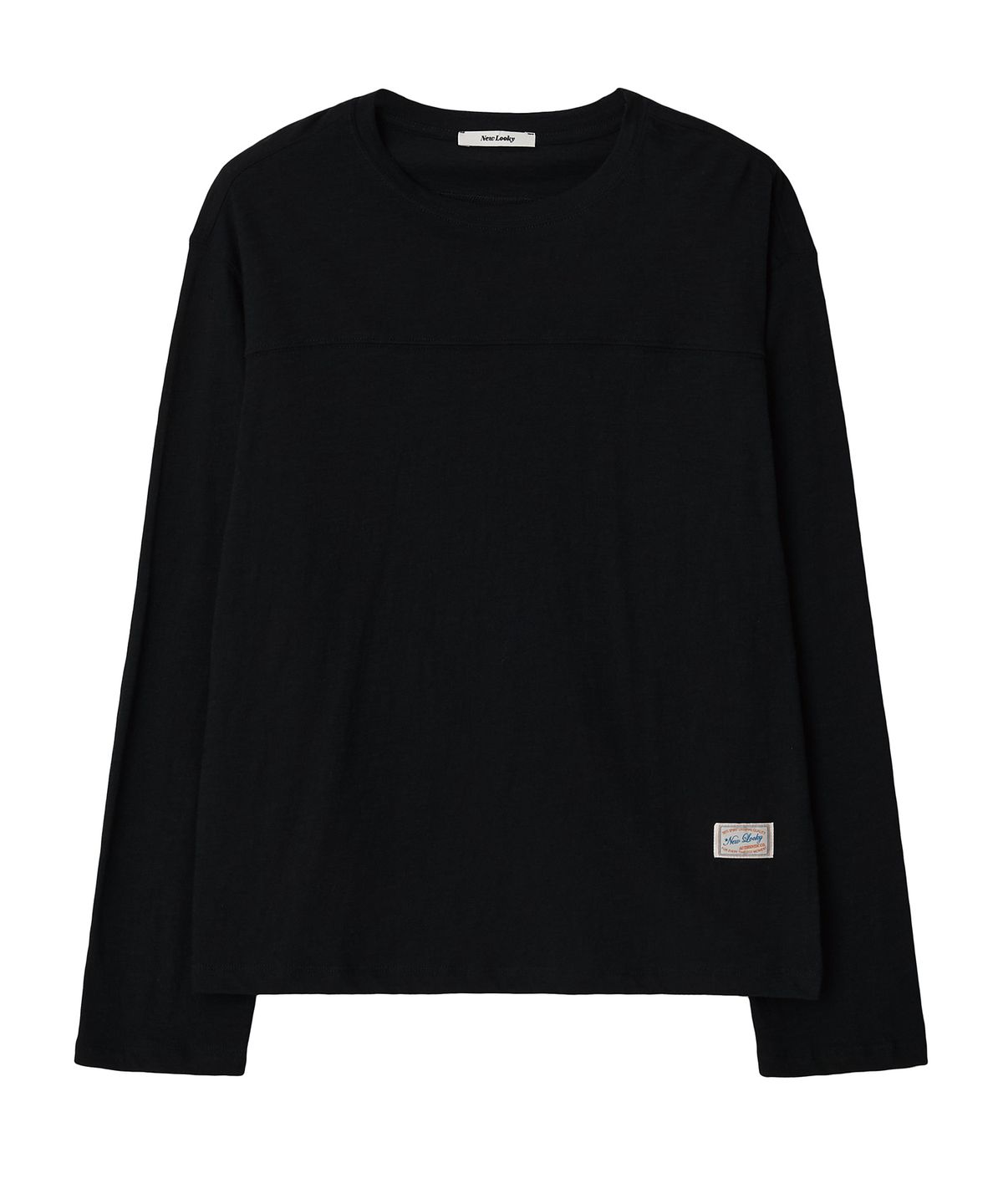 뉴루키(NEW LOOKY) Cut point t-shirt _Black