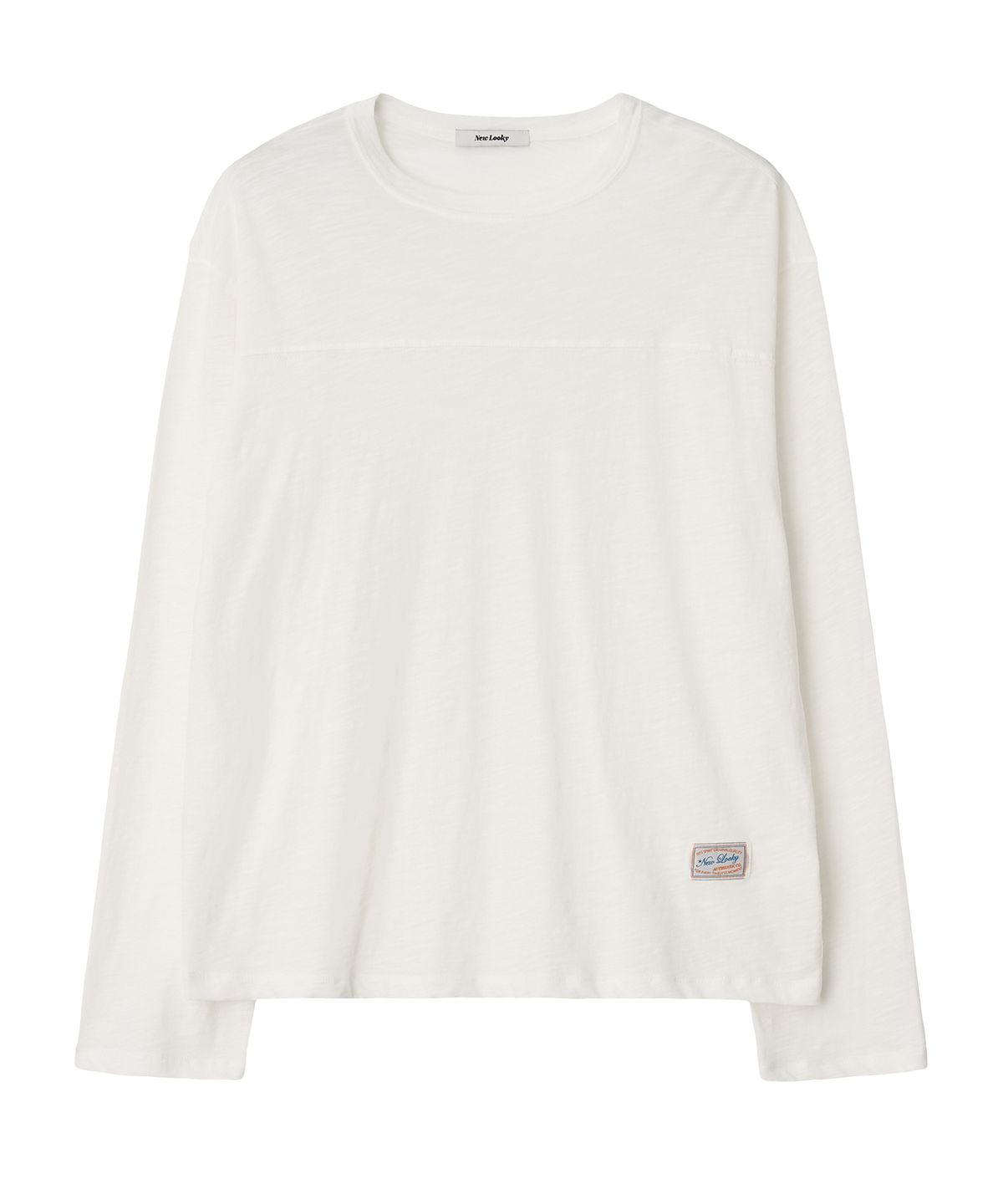 뉴루키(NEW LOOKY) Cut point t-shirt _Ivory