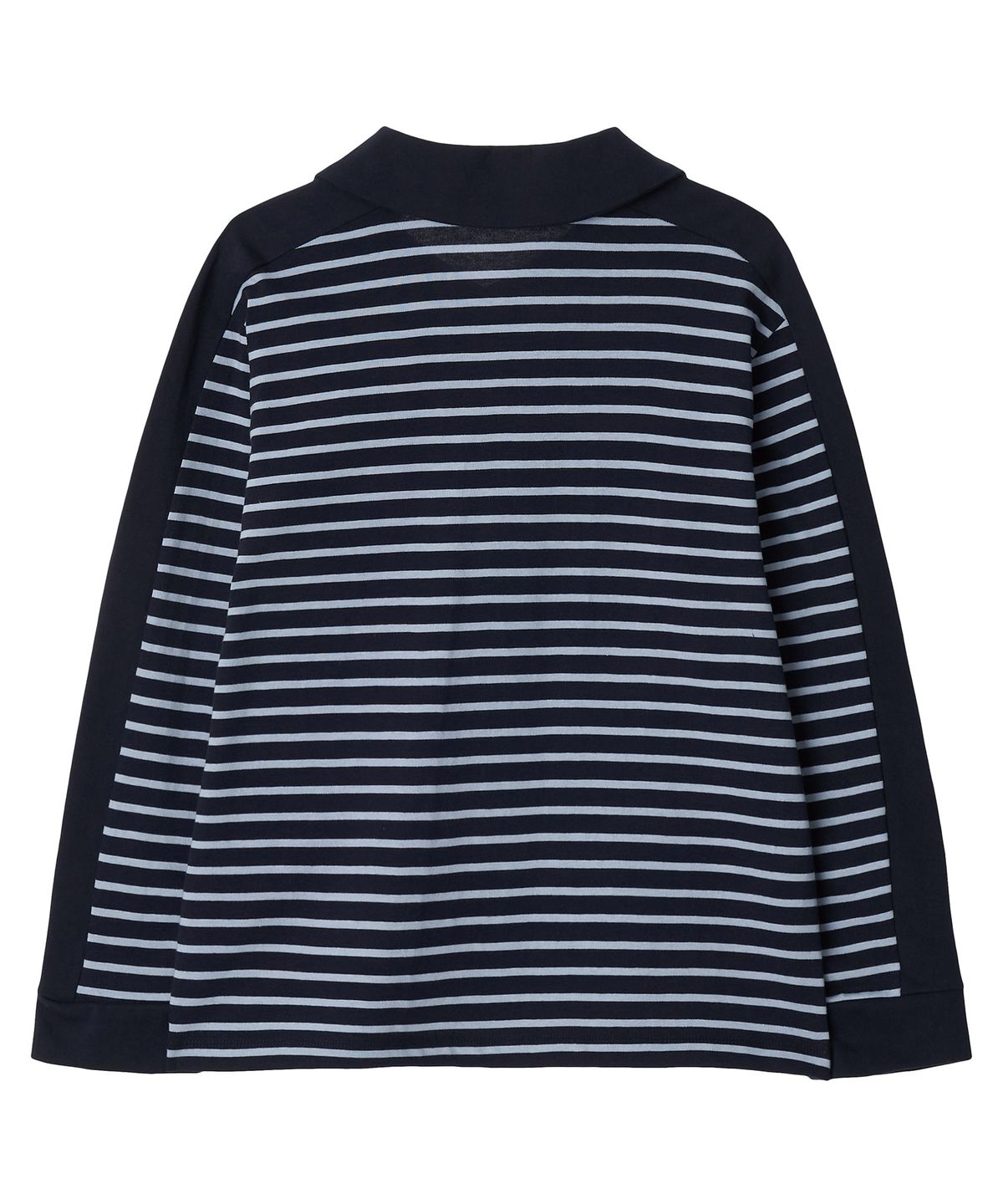 뉴루키(NEW LOOKY) Color block collar t-shirt _Navy