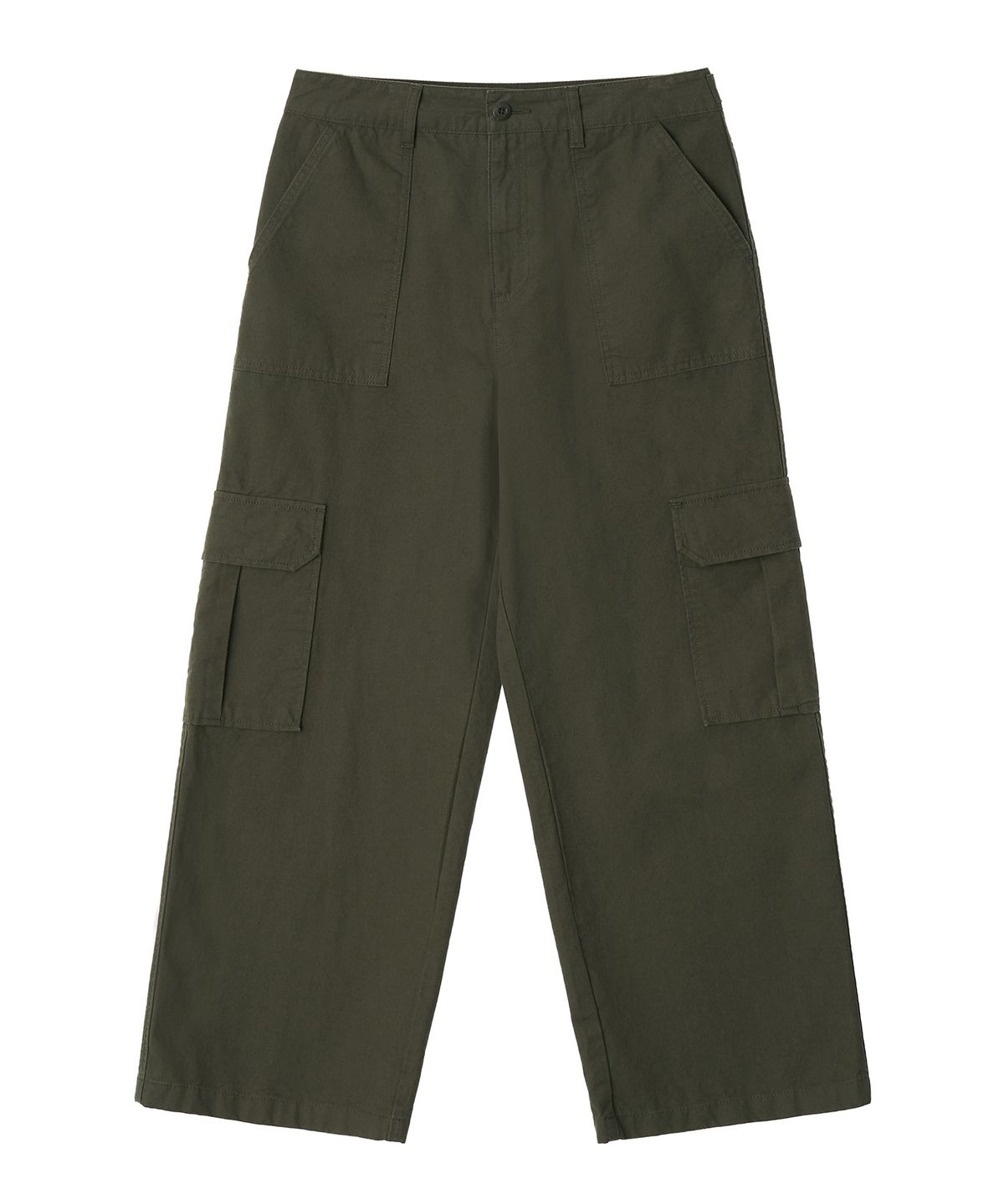 뉴루키(NEW LOOKY) Vintage cotton cargo pants_Khaki