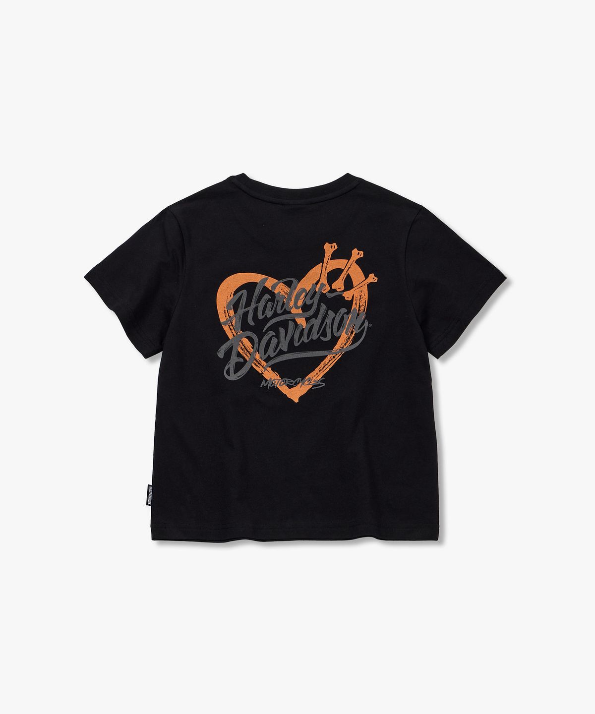할리데이비슨 컬렉션스®(HARLEY-DAVIDSON COLLECTIONS®) [여성] 본하트할리 티셔츠 블랙_HH26111051