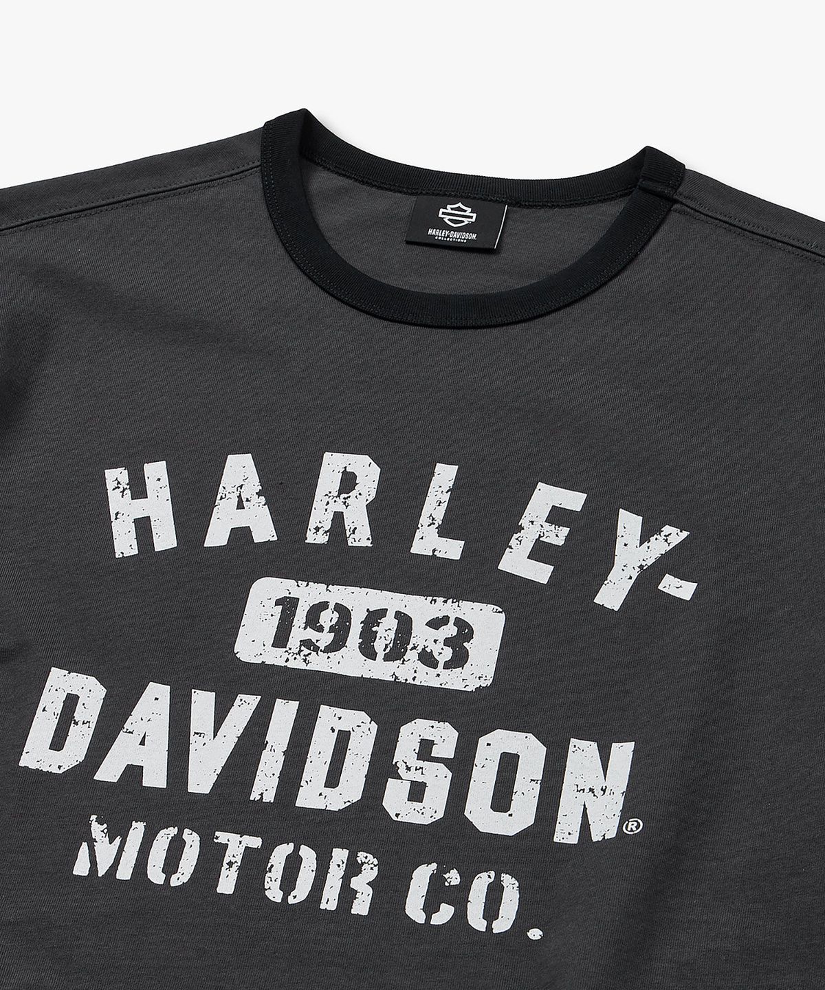 할리데이비슨 컬렉션스®(HARLEY-DAVIDSON COLLECTIONS®) 할리 1903 레터링 링거티 다크그레이_HH16111058
