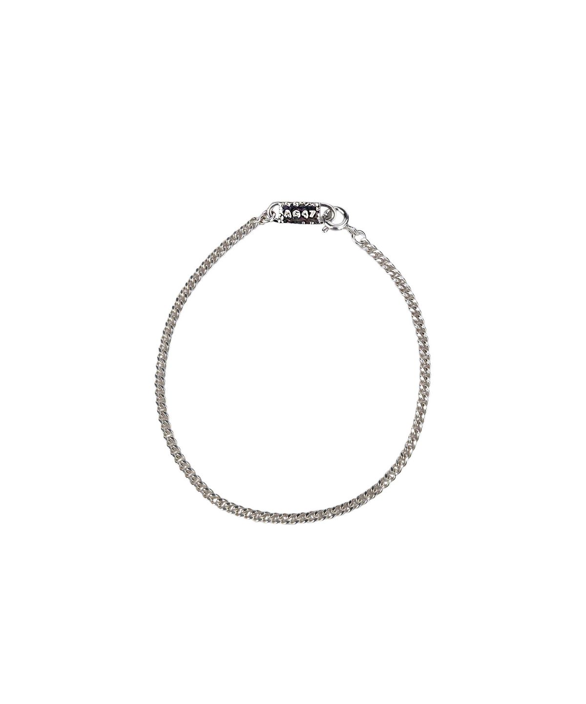 에이지47(AG47) M.C-B-01 Cuban Chain Point Bracelet