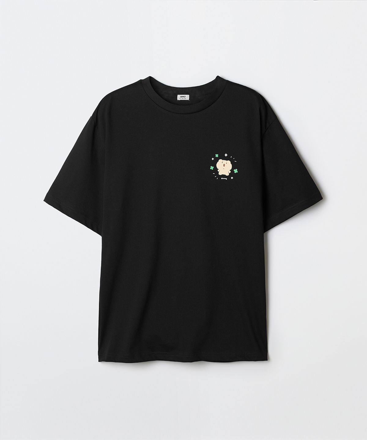 스파오(SPAO) [망그러진곰] 반팔 티셔츠(BLACK)_SPRLG25U03
