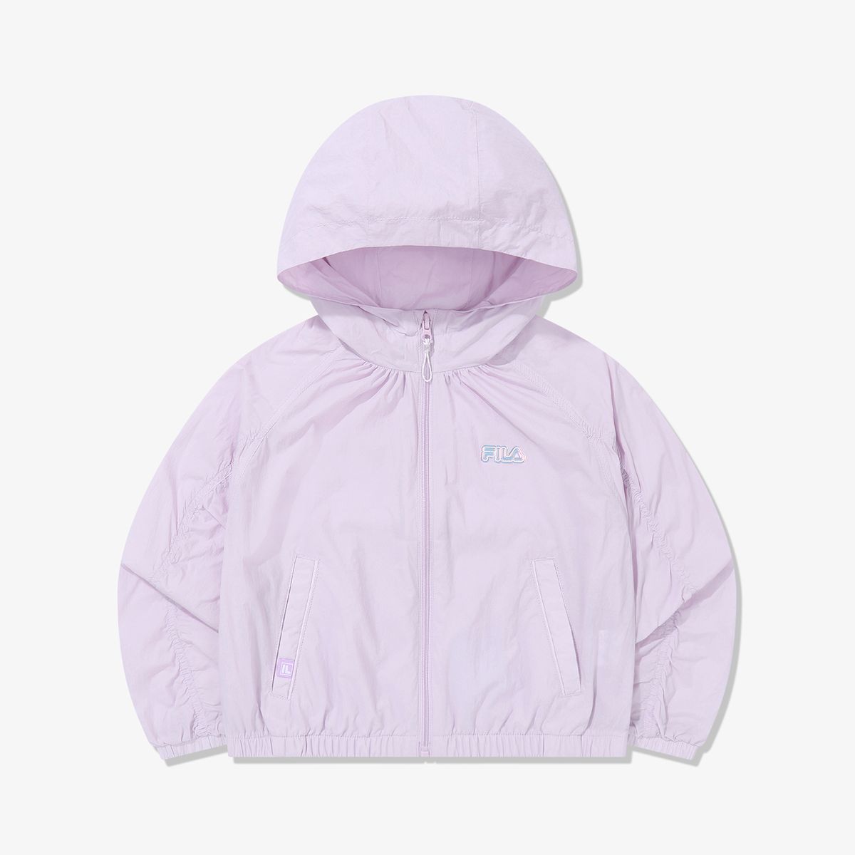 휠라 키즈(FILA KIDS) 경량 셔링 바람막이
