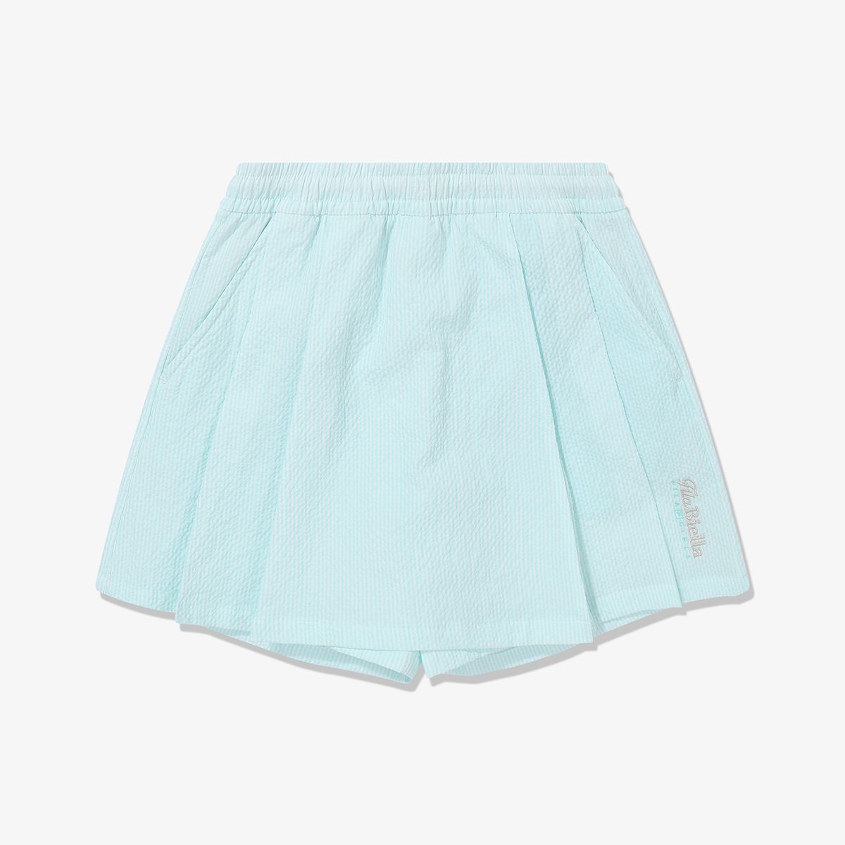휠라 키즈(FILA KIDS) 시어서커 플리츠 쇼츠