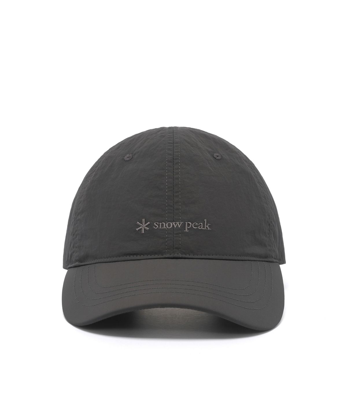 스노우피크 어패럴(SNOWPEAK APPAREL) 에코 타슬란 볼캡 (S26ZUFBC70) Charcoal