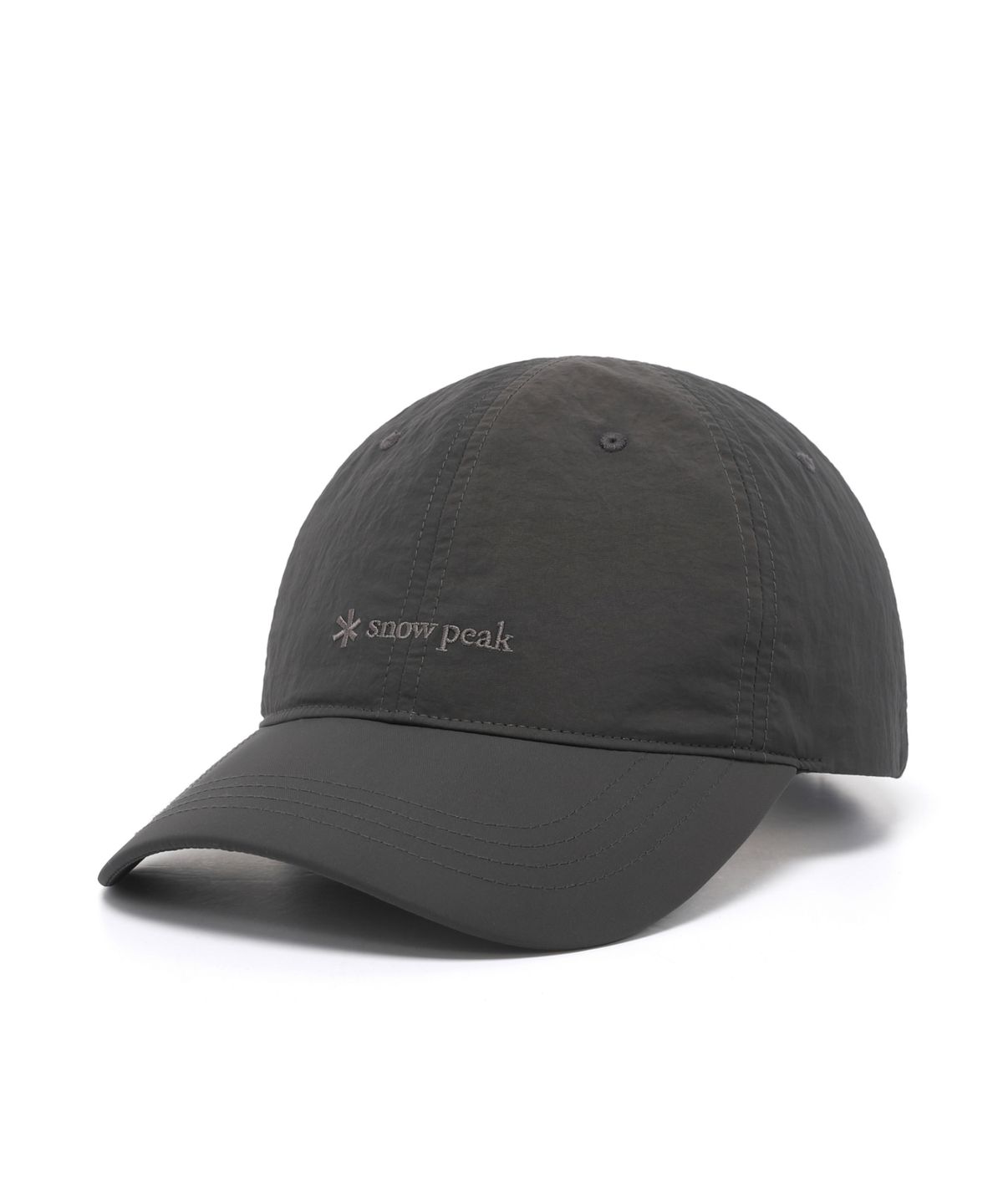 스노우피크 어패럴(SNOWPEAK APPAREL) 에코 타슬란 볼캡 (S26ZUFBC70) Charcoal