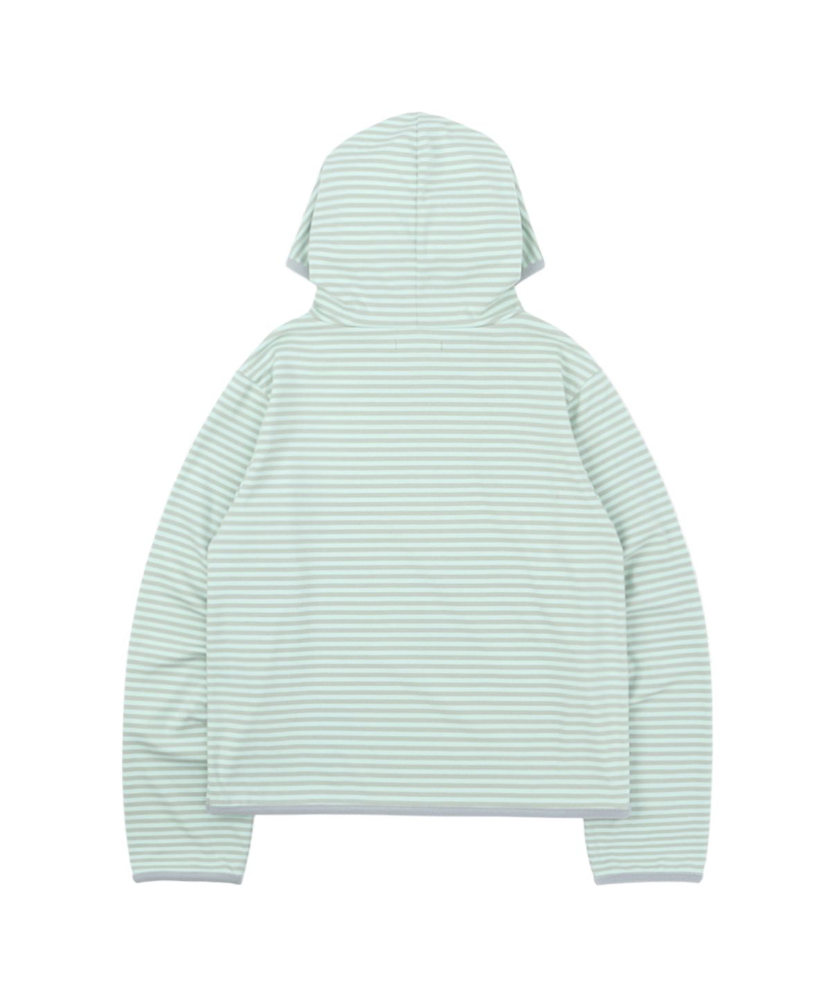 써넥트(SUNNECT) Stripe Taped Hoodie - Mint