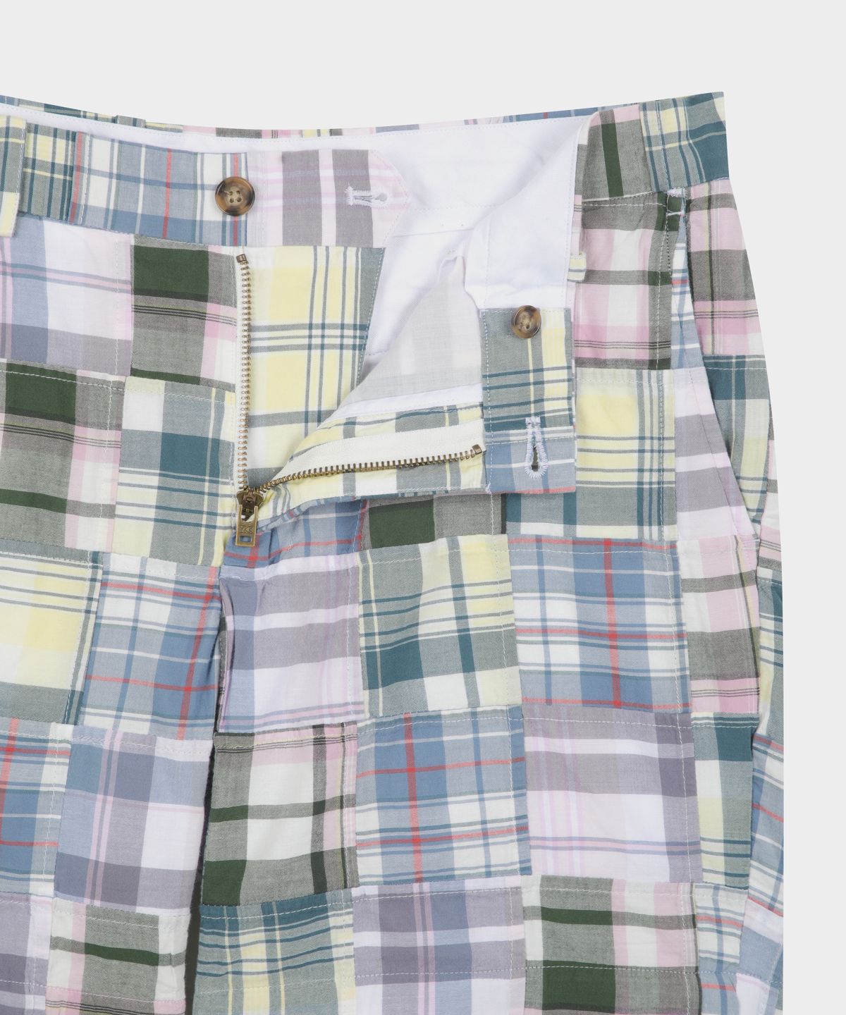 브룩스 브라더스(BROOKS BROTHERS) 마드라스 패치워크 쇼츠 (멀티) (BBPSMMG205)