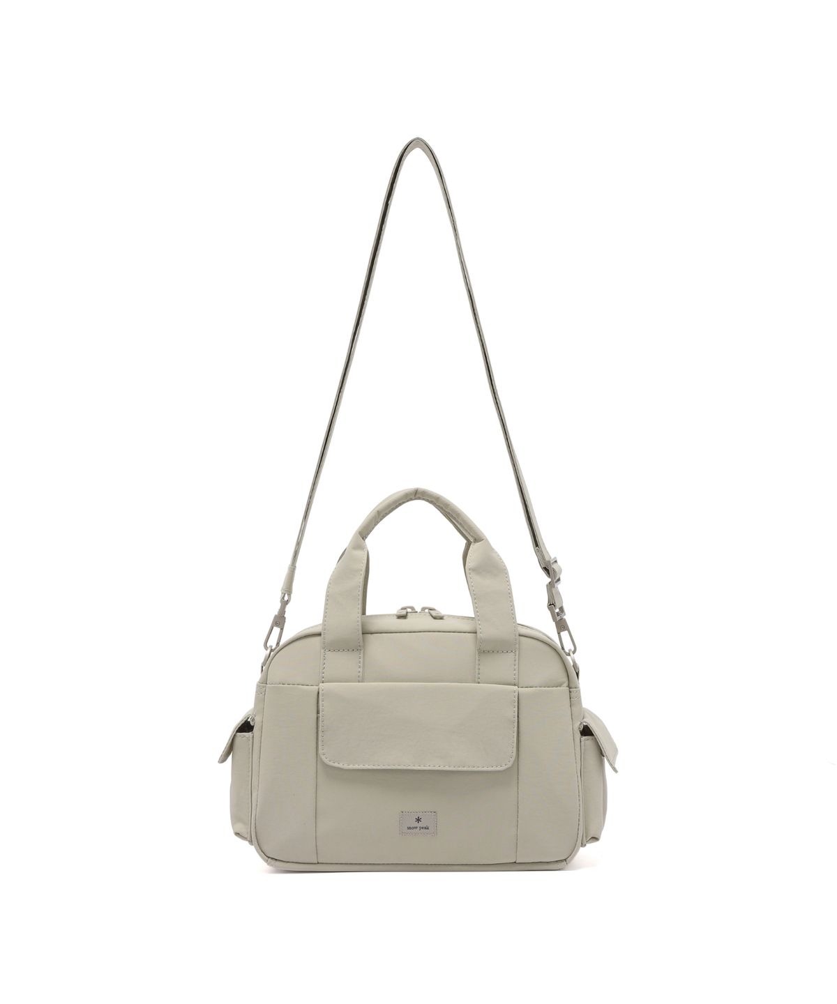스노우피크 어패럴(SNOWPEAK APPAREL) 캠플 2way 포켓 토트백 3L (S26ZWCTB15) Light Beige