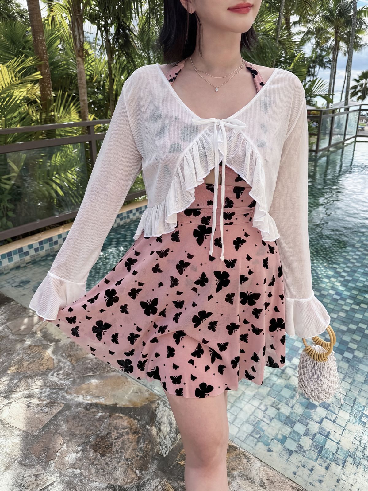 비키비키(BIKIBIKI) 핫세 2pcs 원피스 수영복 빅사이즈
