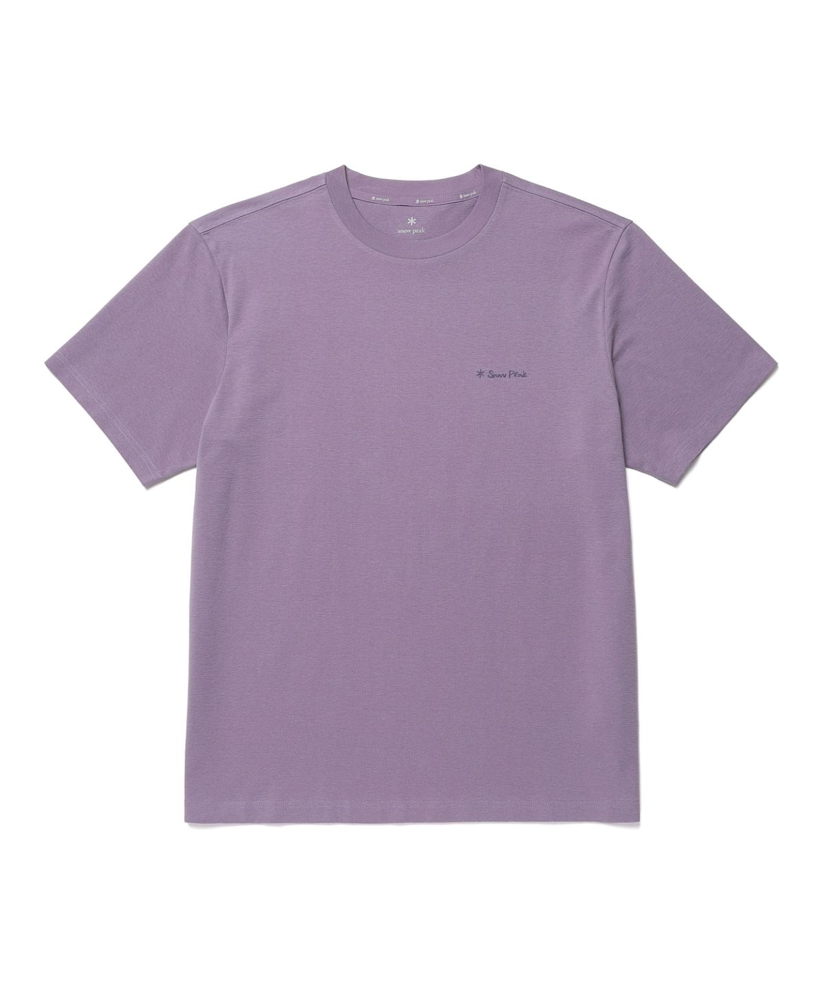 스노우피크 어패럴(SNOWPEAK APPAREL) 소로나 크레용 반팔 티셔츠 (S26MUFTS08) Purple
