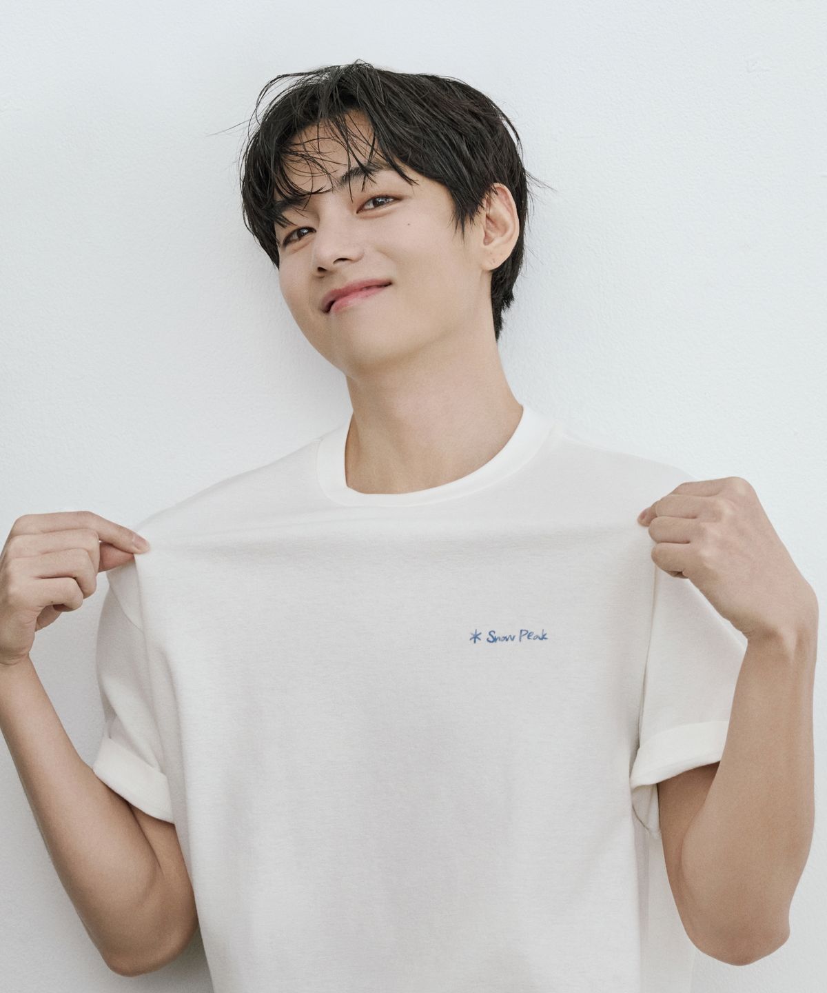 스노우피크 어패럴(SNOWPEAK APPAREL) 소로나 크레용 반팔 티셔츠 (S26MUFTS08) Off White