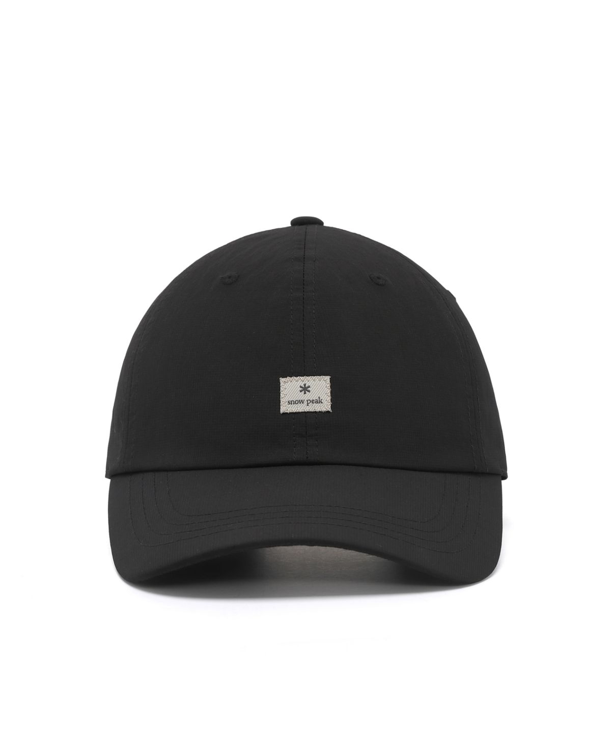 스노우피크 어패럴(SNOWPEAK APPAREL) 에코 타슬란 베이스 볼캡 (S26ZUFBC71) Black