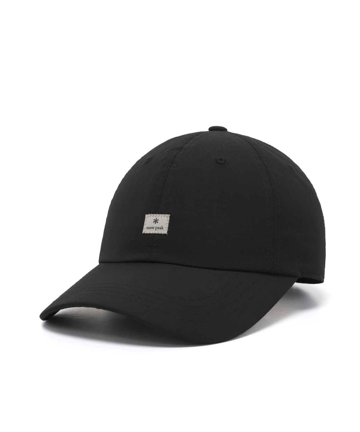 스노우피크 어패럴(SNOWPEAK APPAREL) 에코 타슬란 베이스 볼캡 (S26ZUFBC71) Black