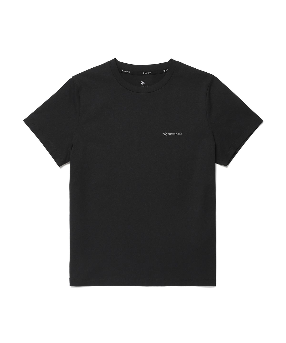 스노우피크 어패럴(SNOWPEAK APPAREL) 퀵드라이 여성 베이직 반팔 티셔츠 (S26MWTTS13) Black