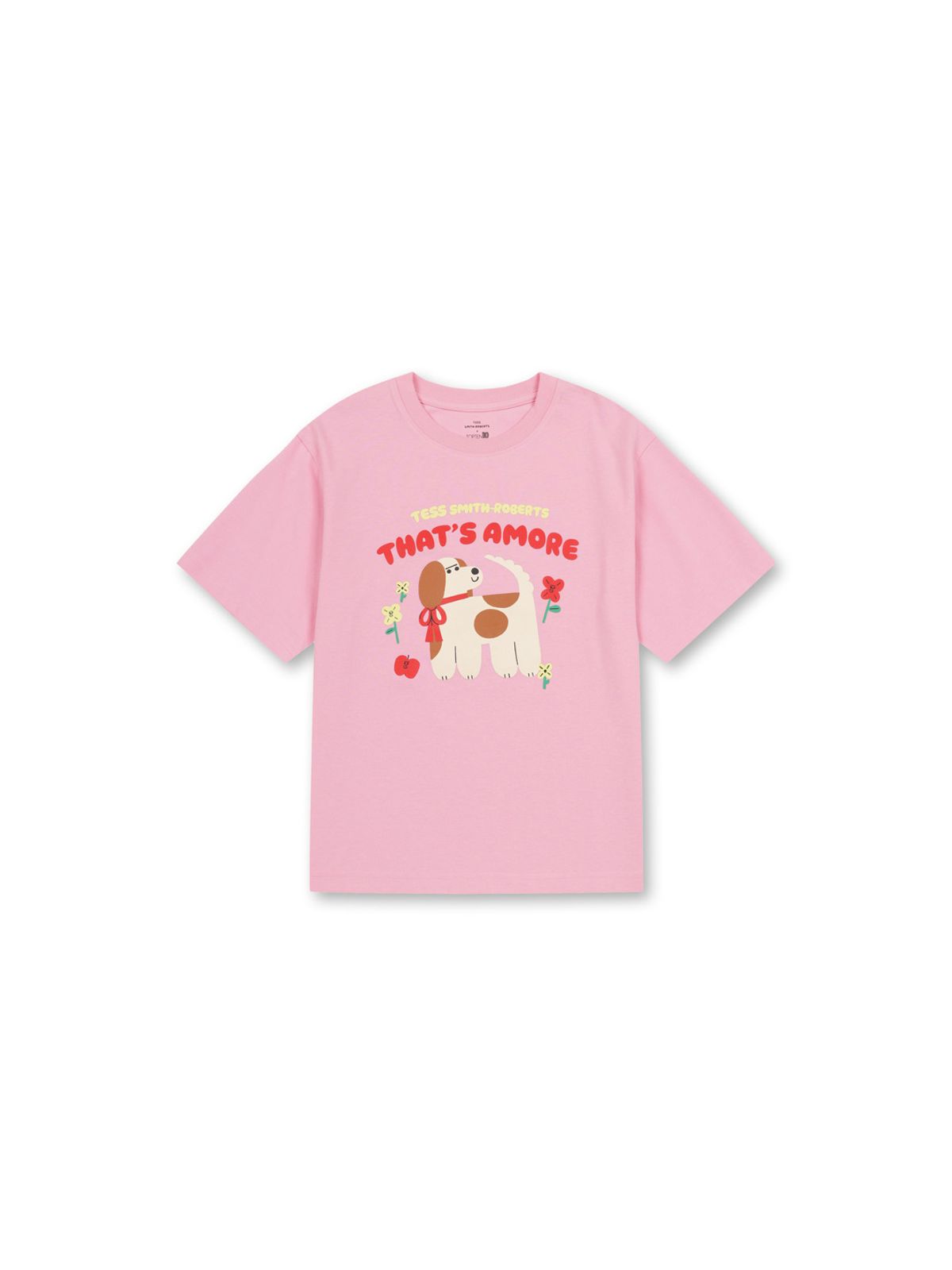 탑텐 키즈(TOPTEN KIDS) 공용테스스미스로버츠 크루넥 T_MKG2TS3801